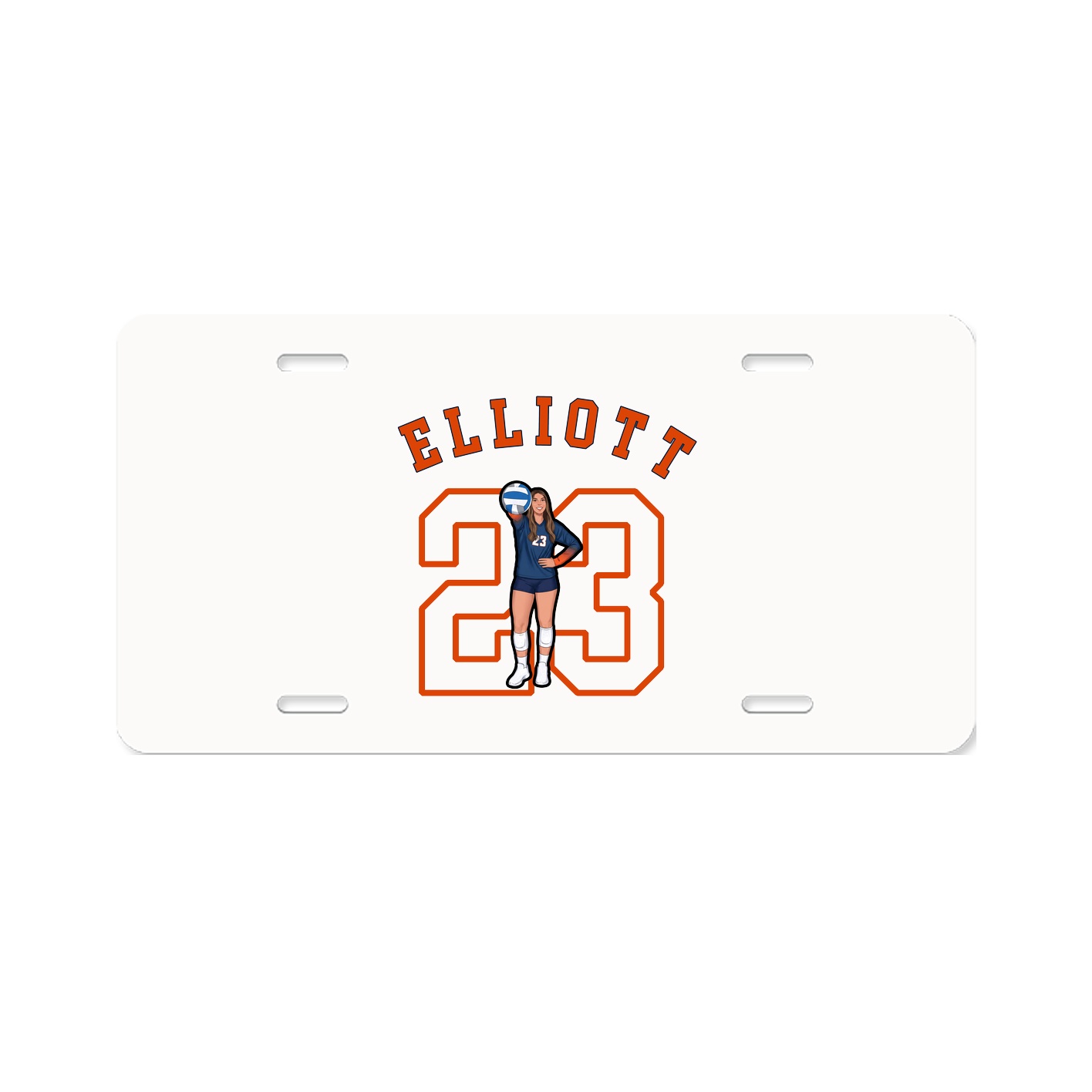 License Plate — Shirsey Arch in Classic