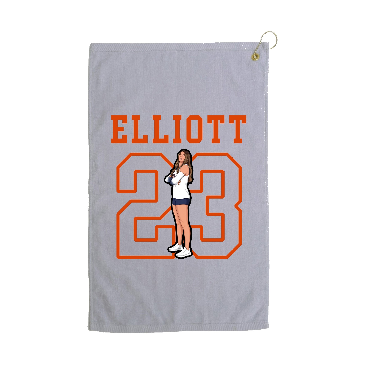 Golf Towel — Shirsey in Grey