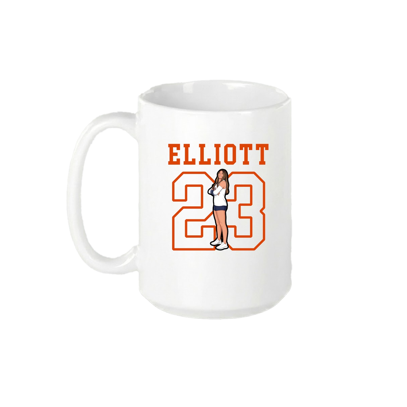 15oz Coffee Mug — Shirsey in White