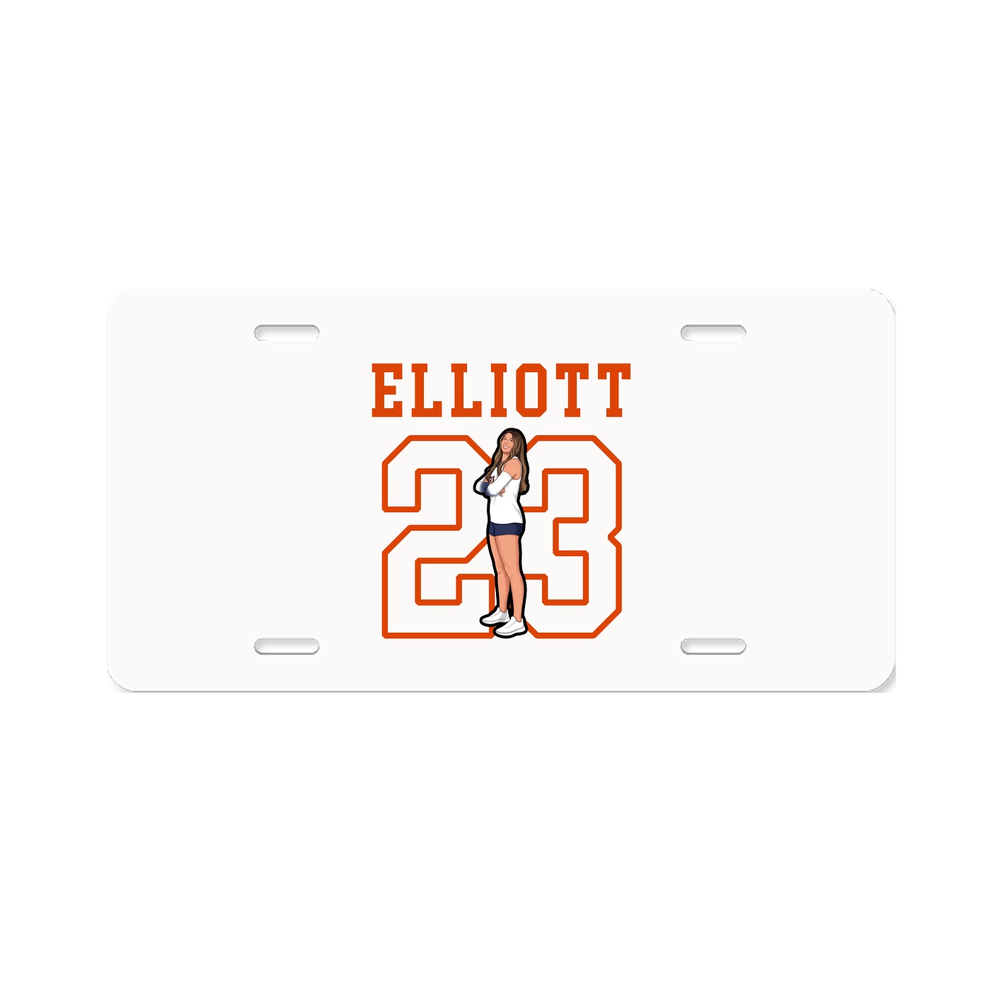 License Plate — Shirsey in Classic