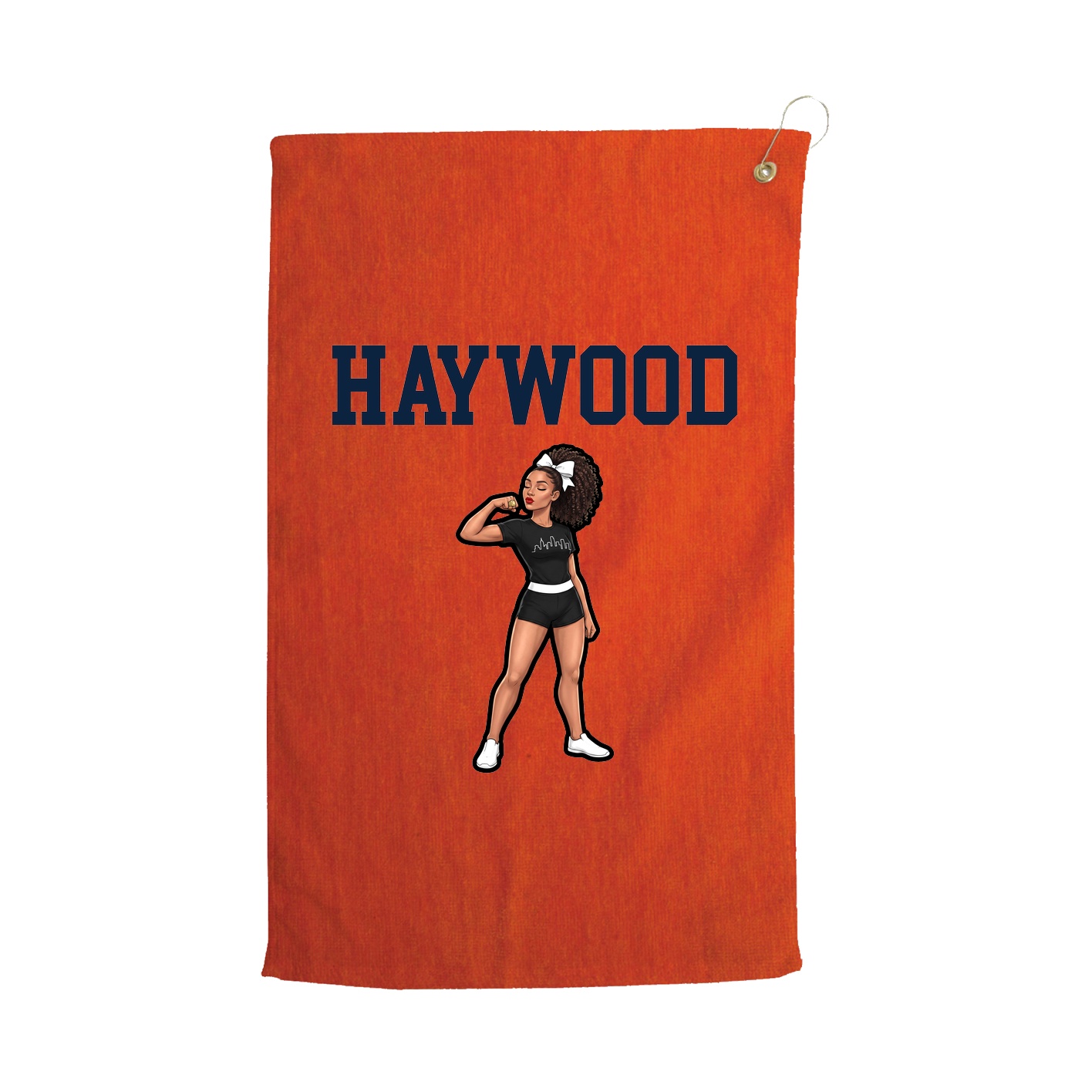 Golf Towel — Shirsey in Orange