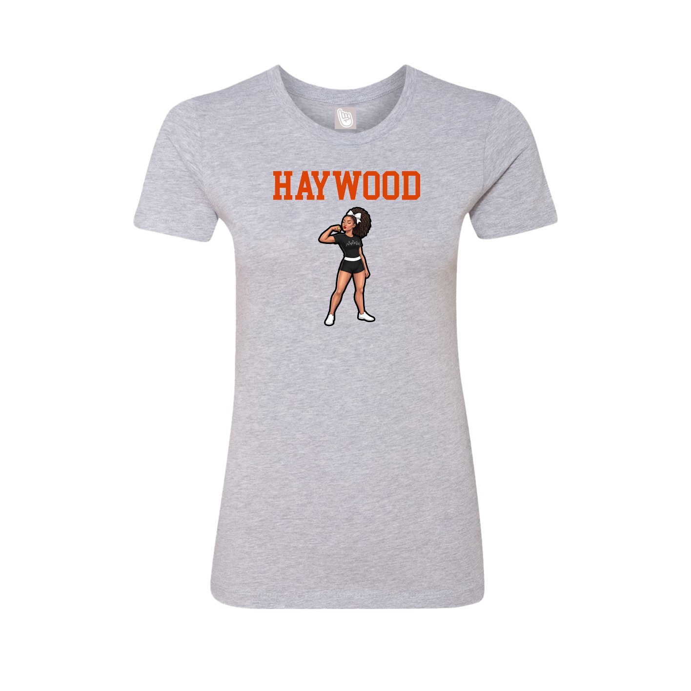 Fitted Women's Tee — Shirsey in Grey