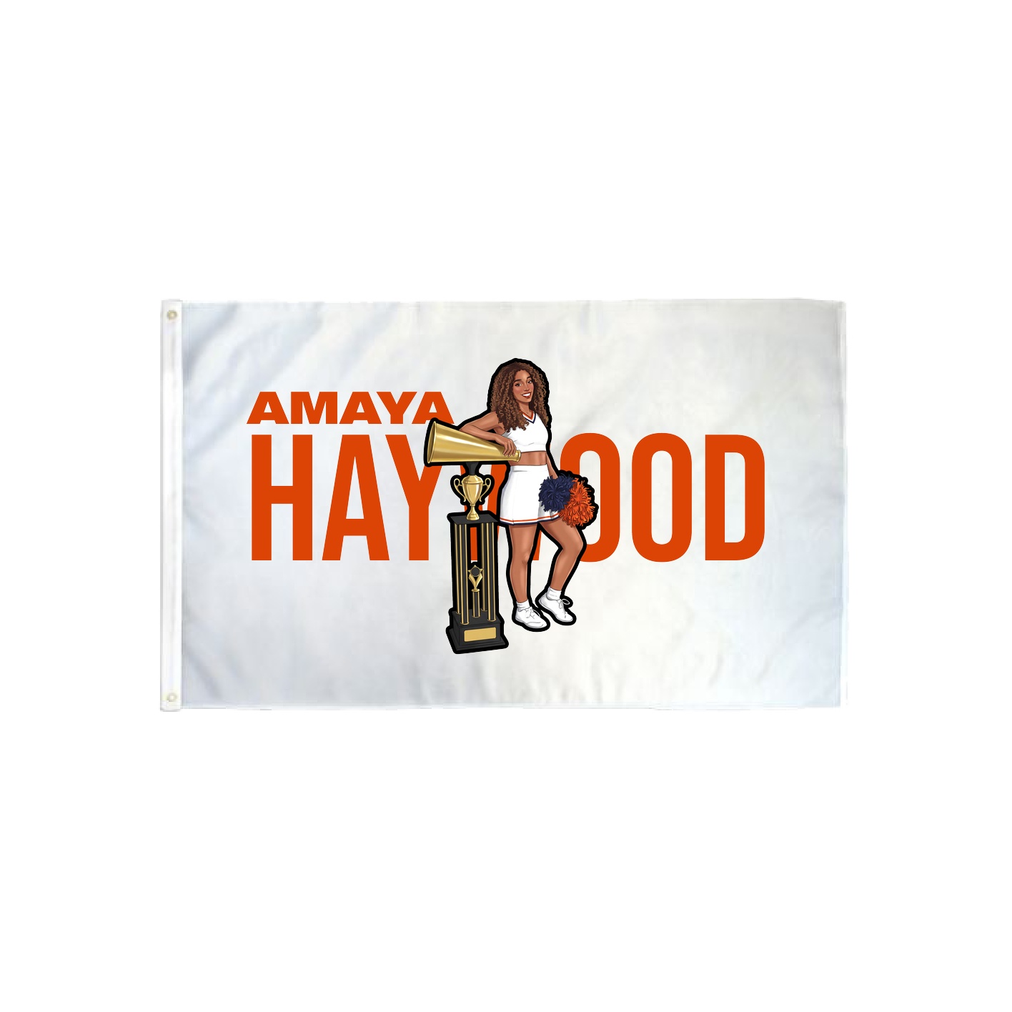 3x5 Flag — Player Name in Classic