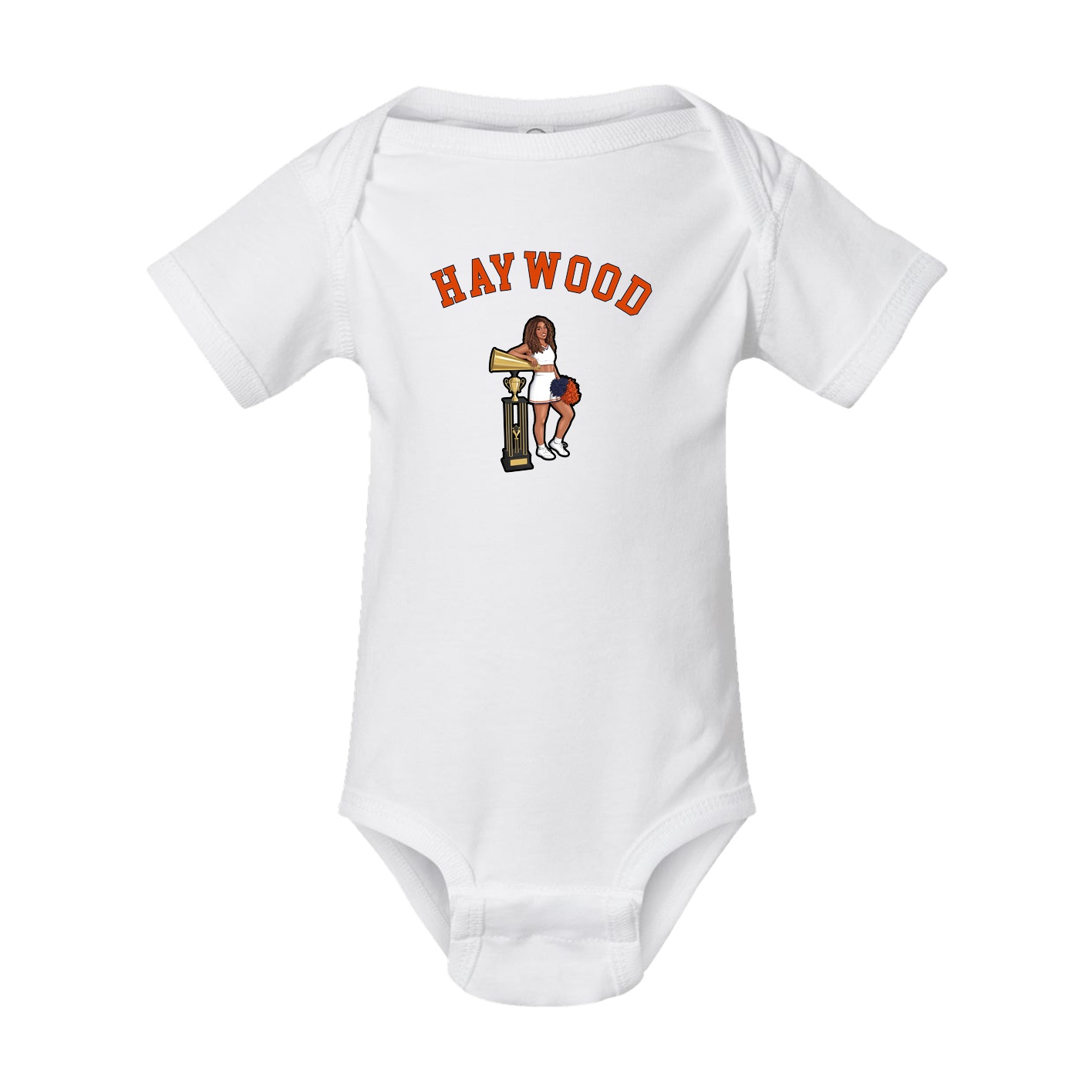 Baby Onesie — Shirsey Arch in White