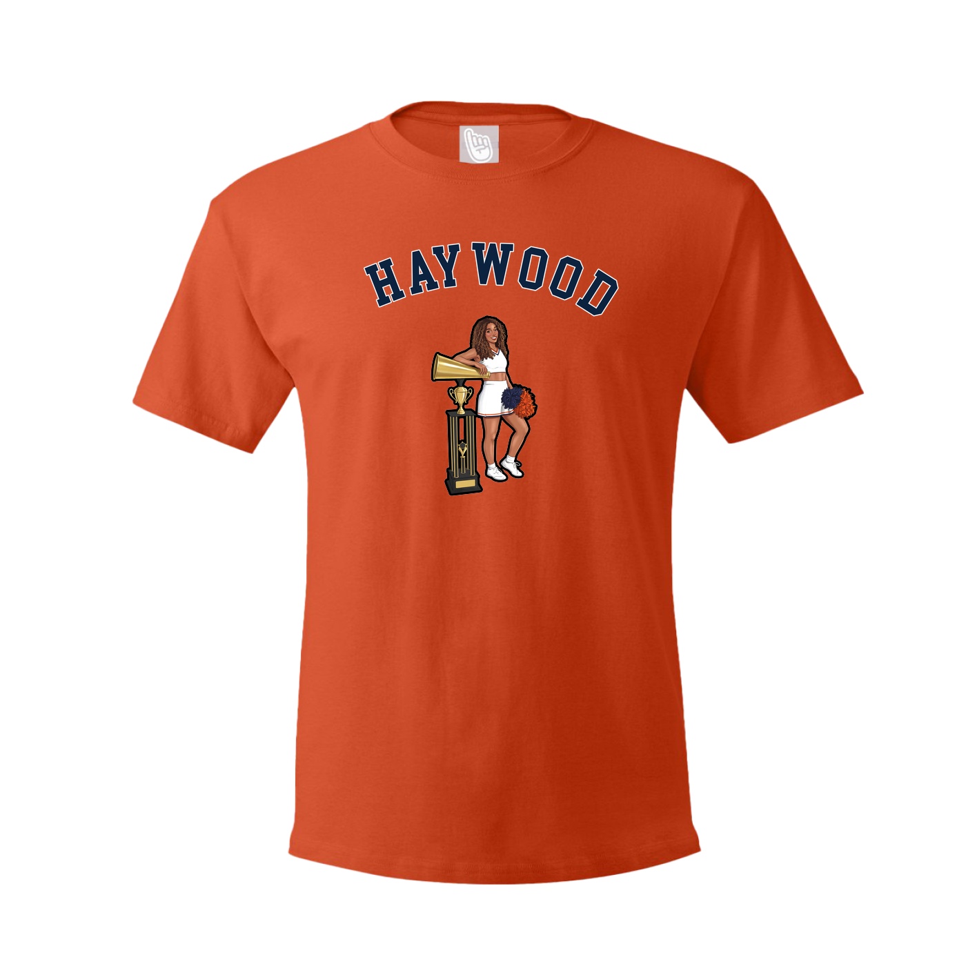 Youth Tee — Shirsey Arch in Orange