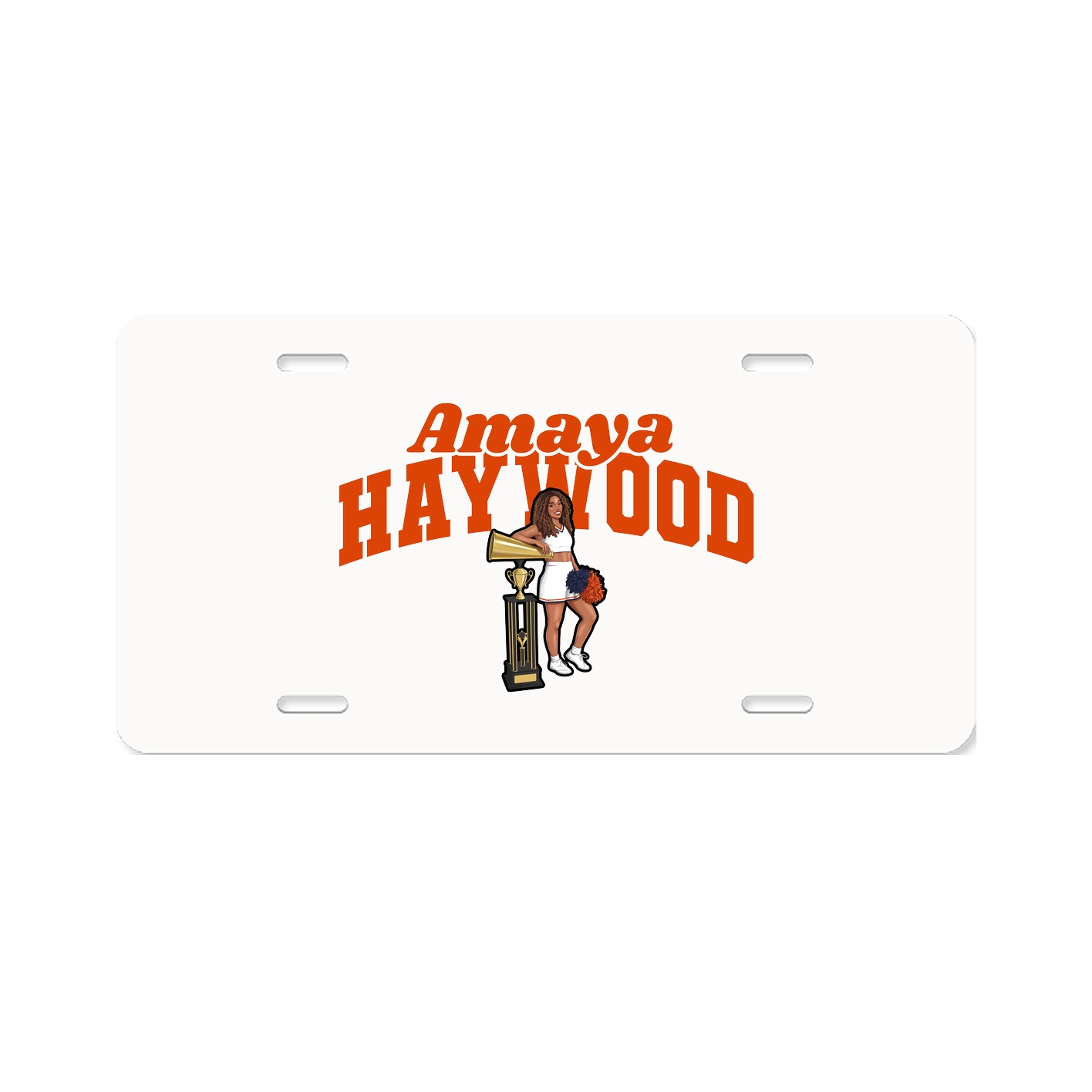 License Plate — Signature Arch in Classic