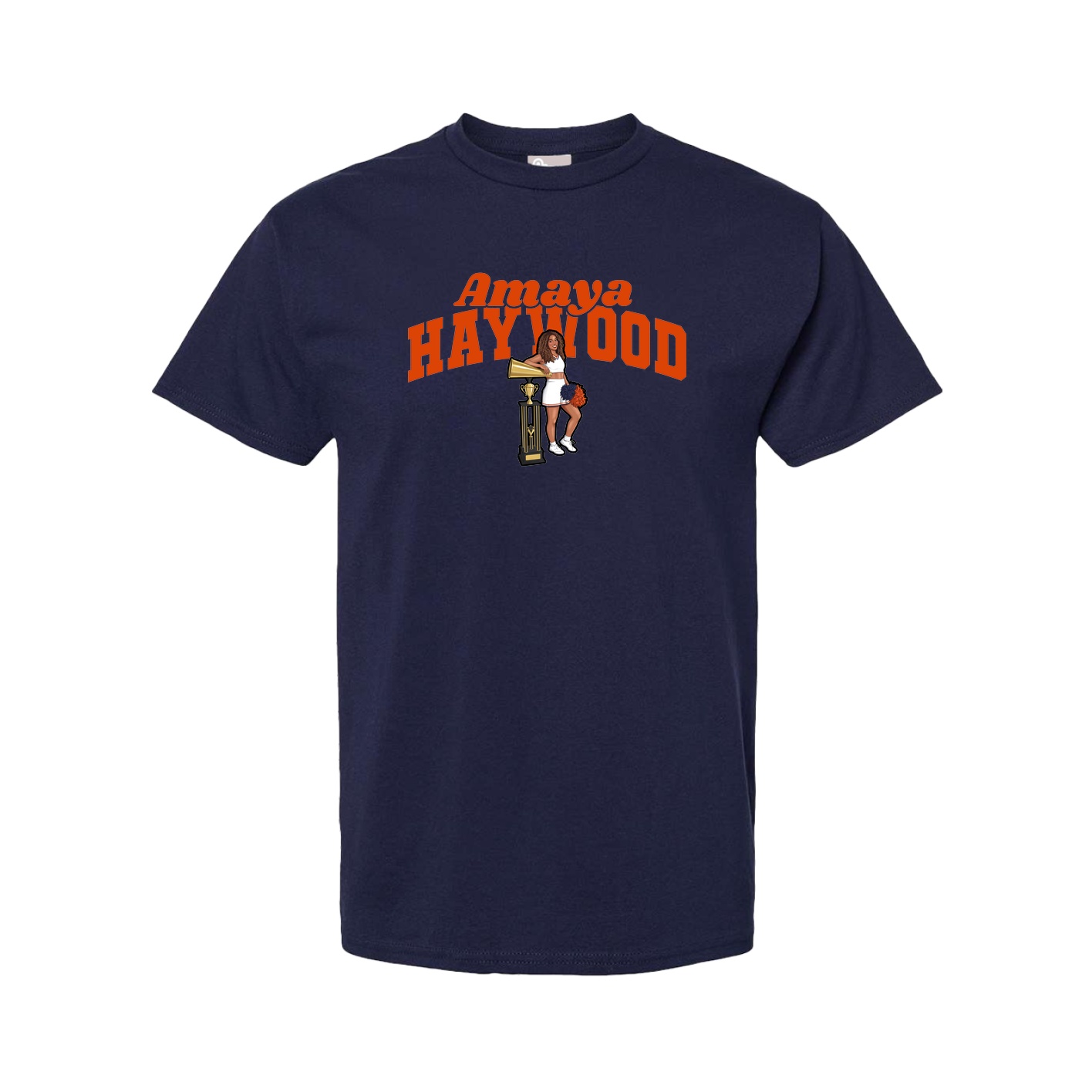 Youth Tee — Signature Arch in Navy