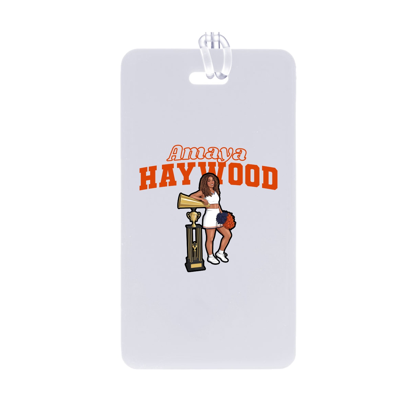 Bag Tag — Name Arch in Classic