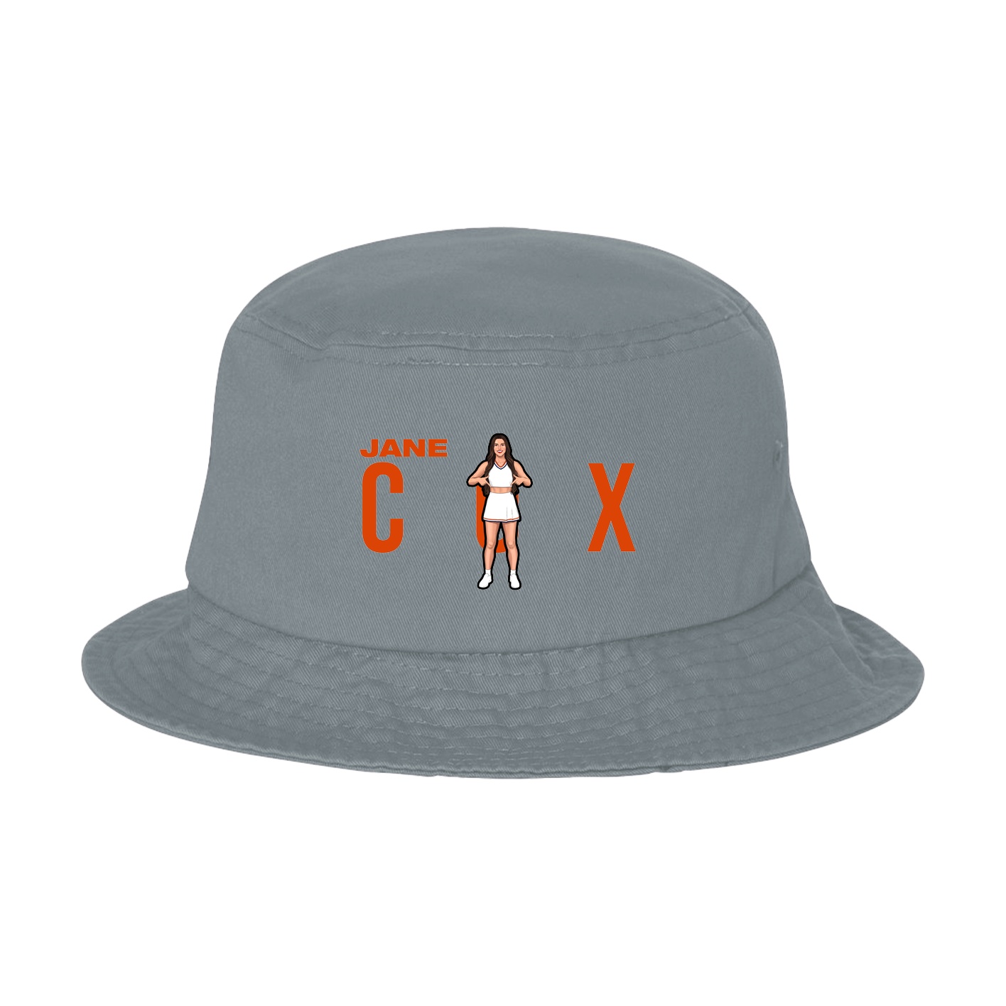 Bucket Cap — Player Name in Grey