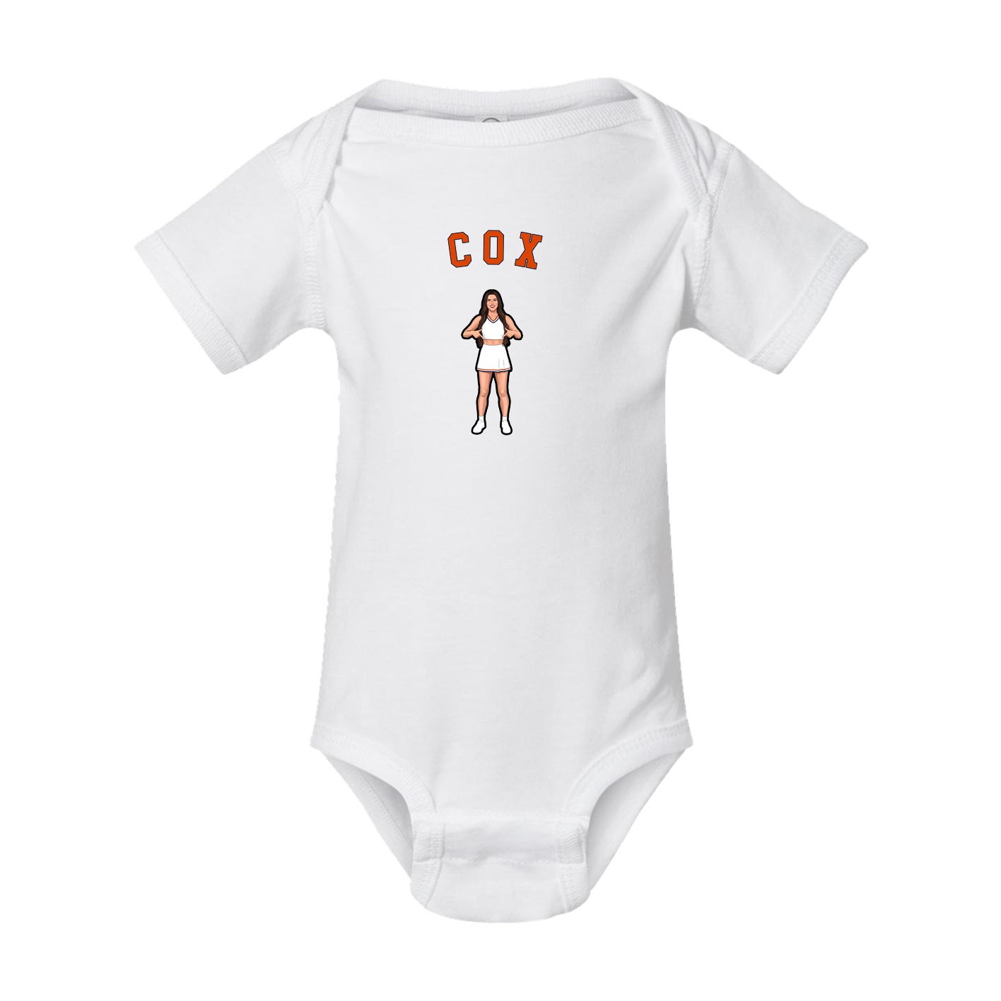 Baby Onesie — Shirsey Arch in White