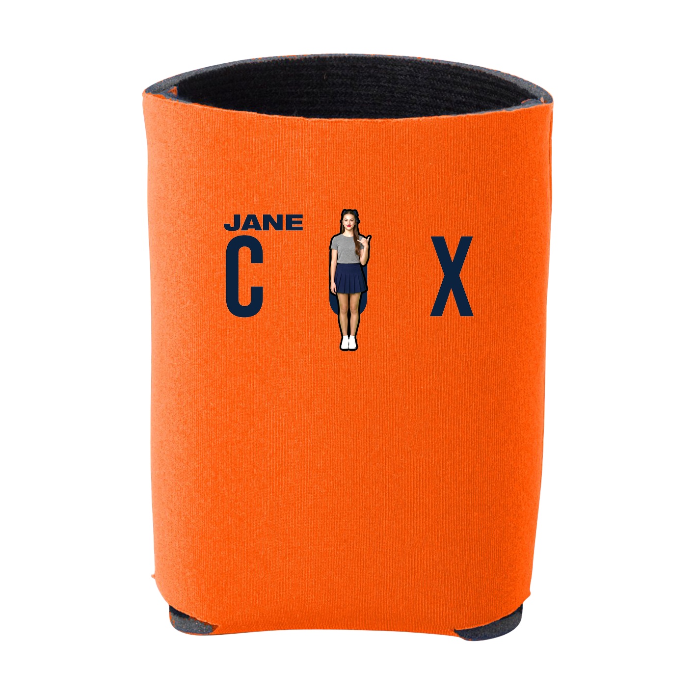 Can Holder — Player Name in Orange