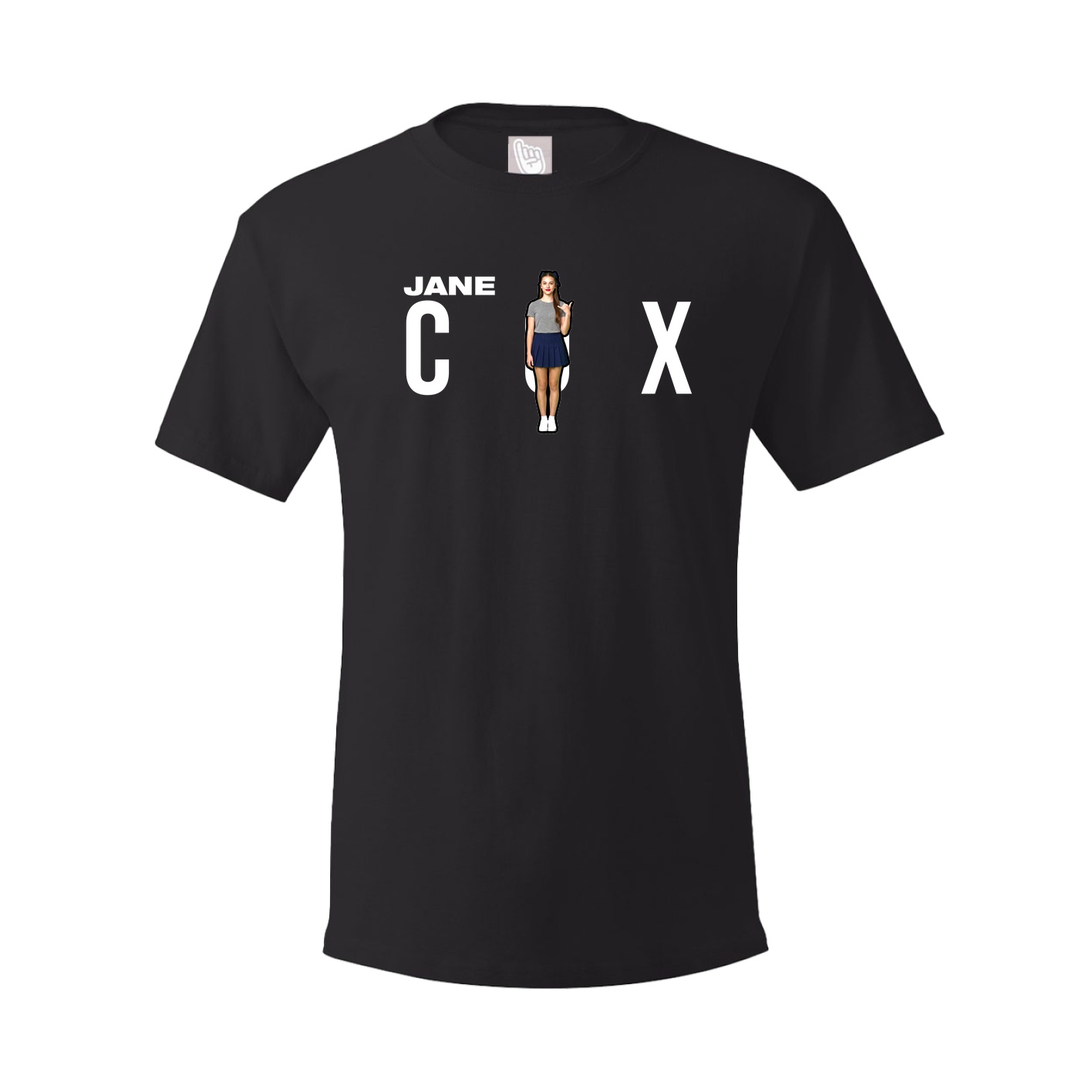Youth Tee — Player Name in Black