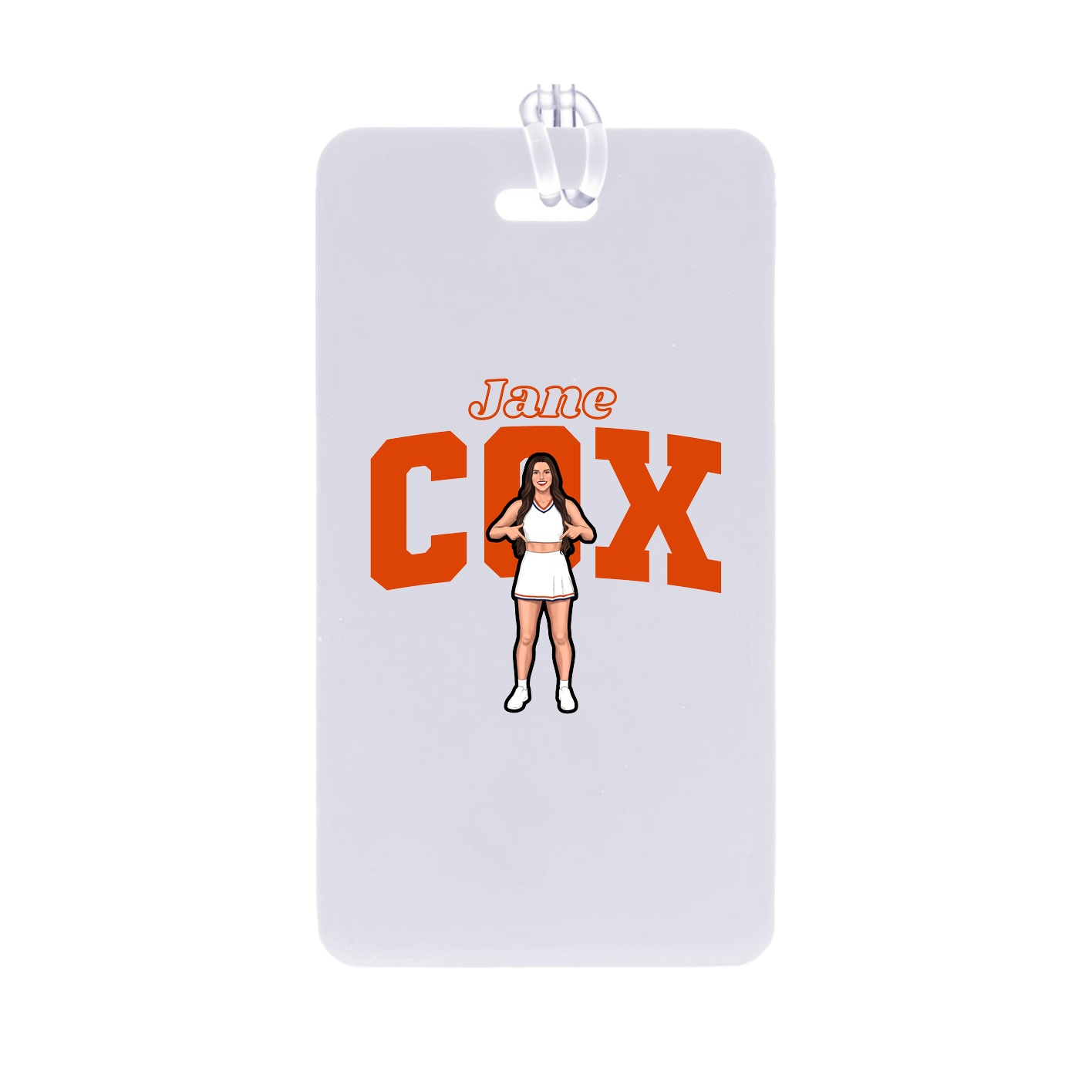 Bag Tag — Name Arch in Classic