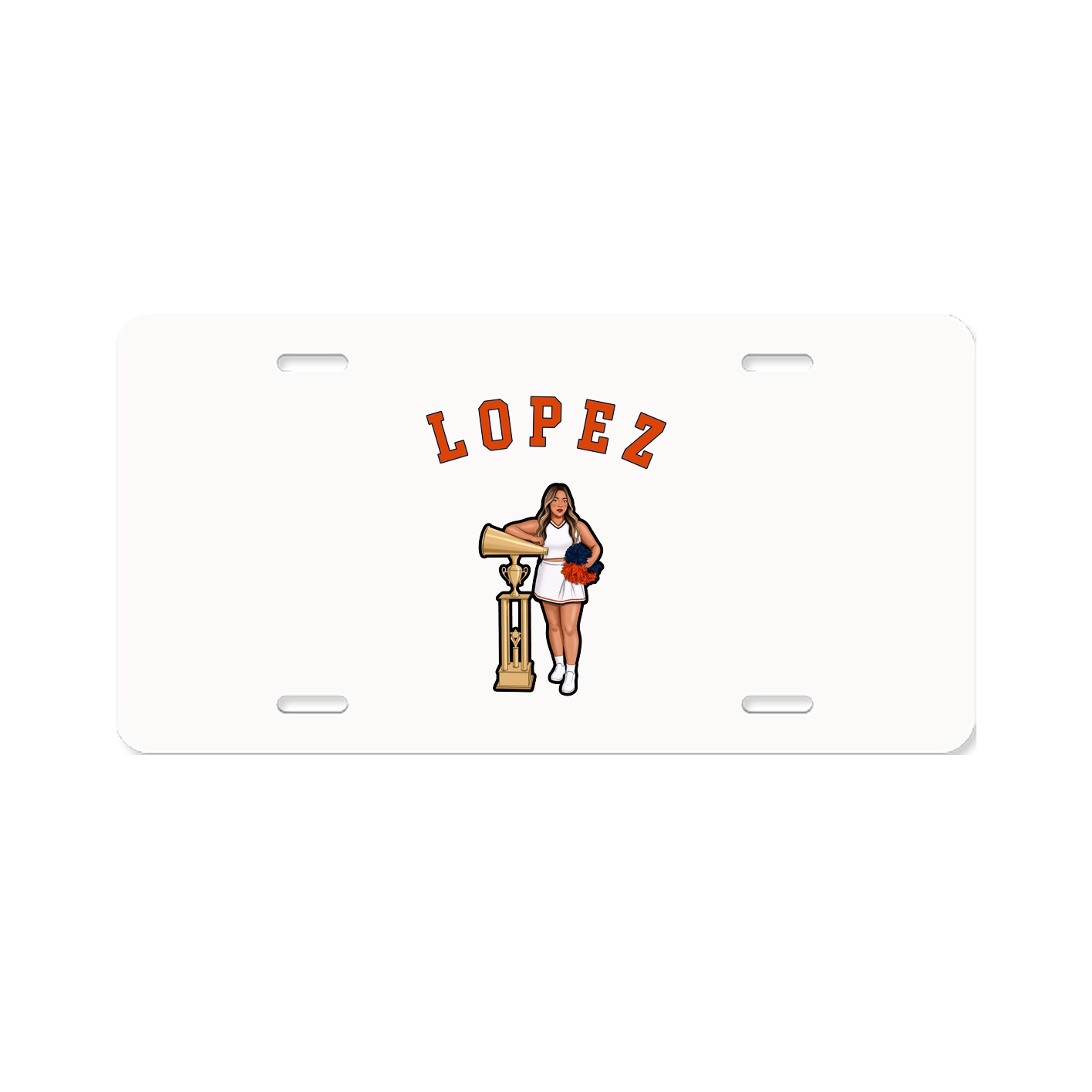 License Plate — Shirsey Arch in Classic