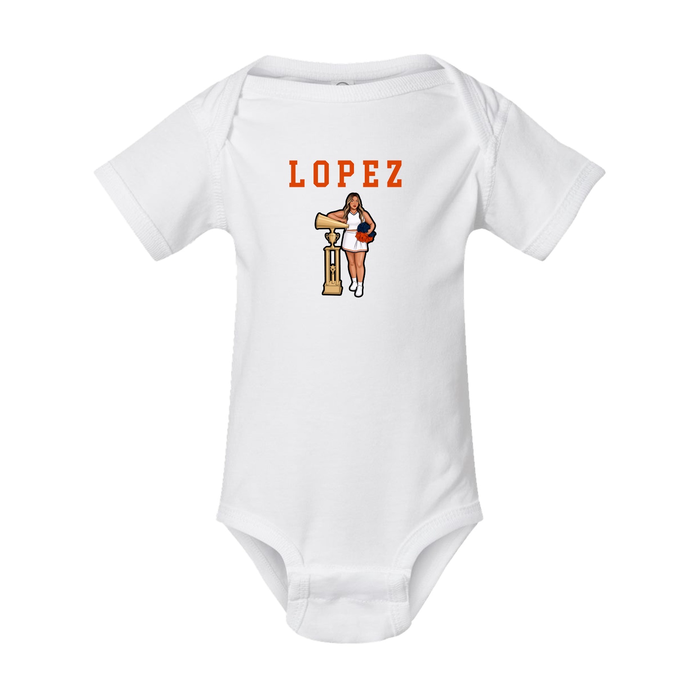 Baby Onesie — Shirsey in White