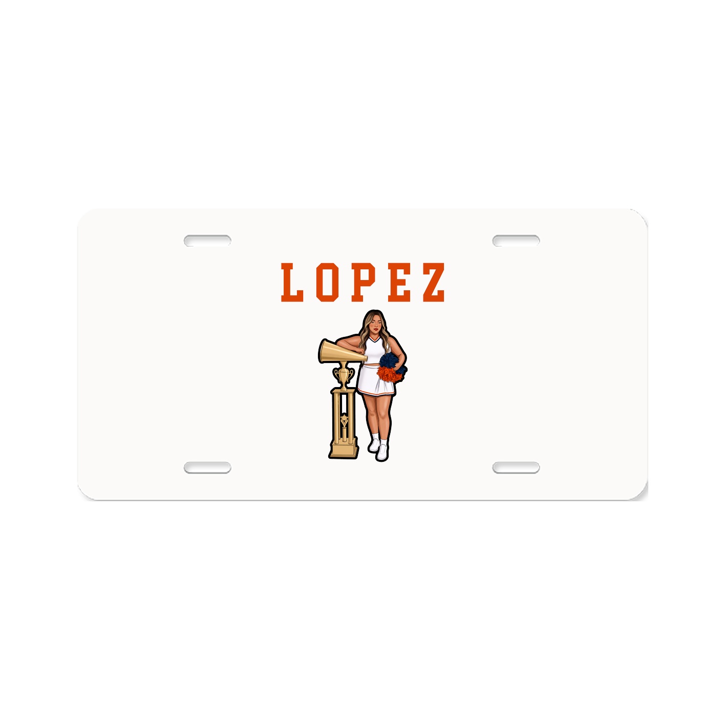 License Plate — Shirsey in Classic