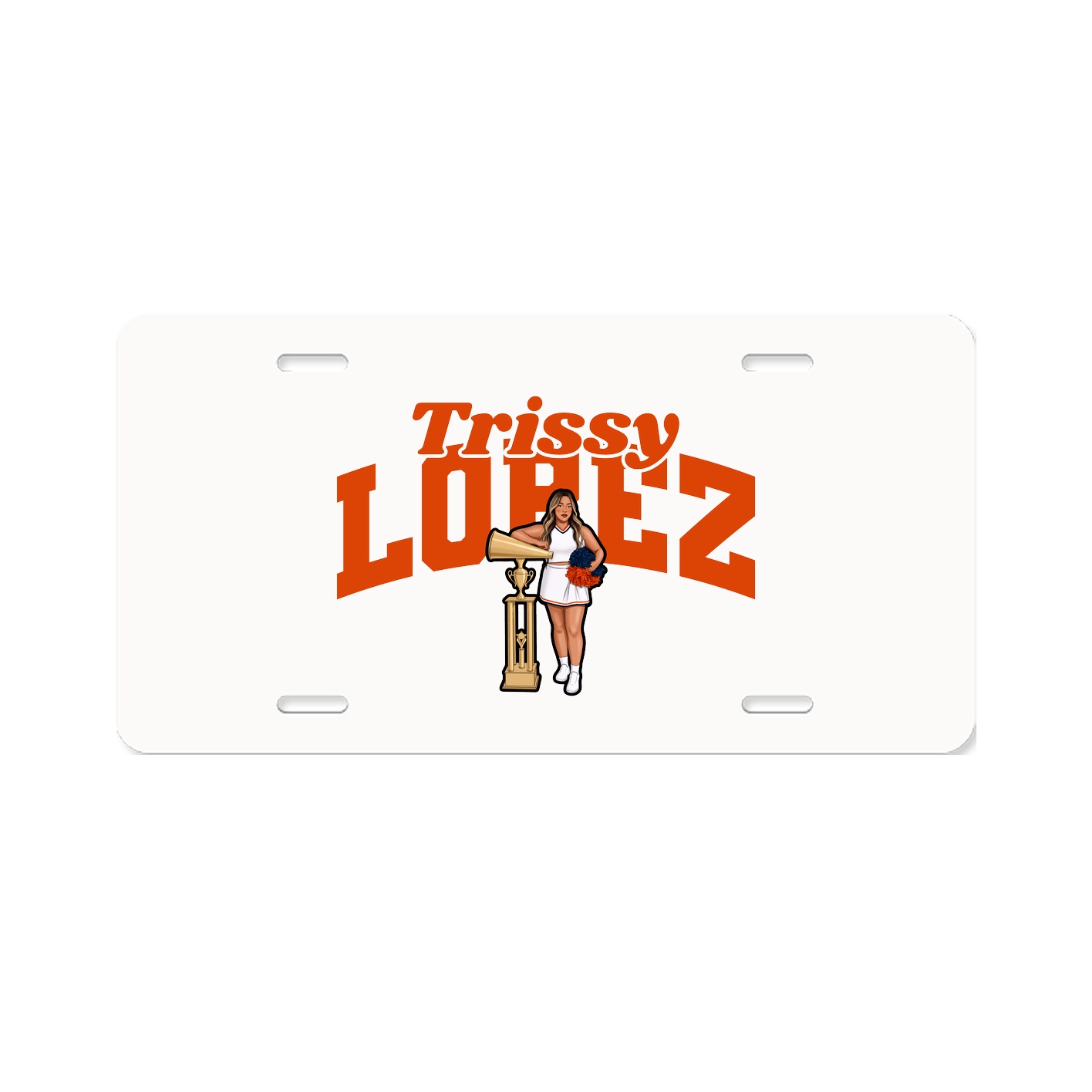 License Plate — Signature Arch in Classic