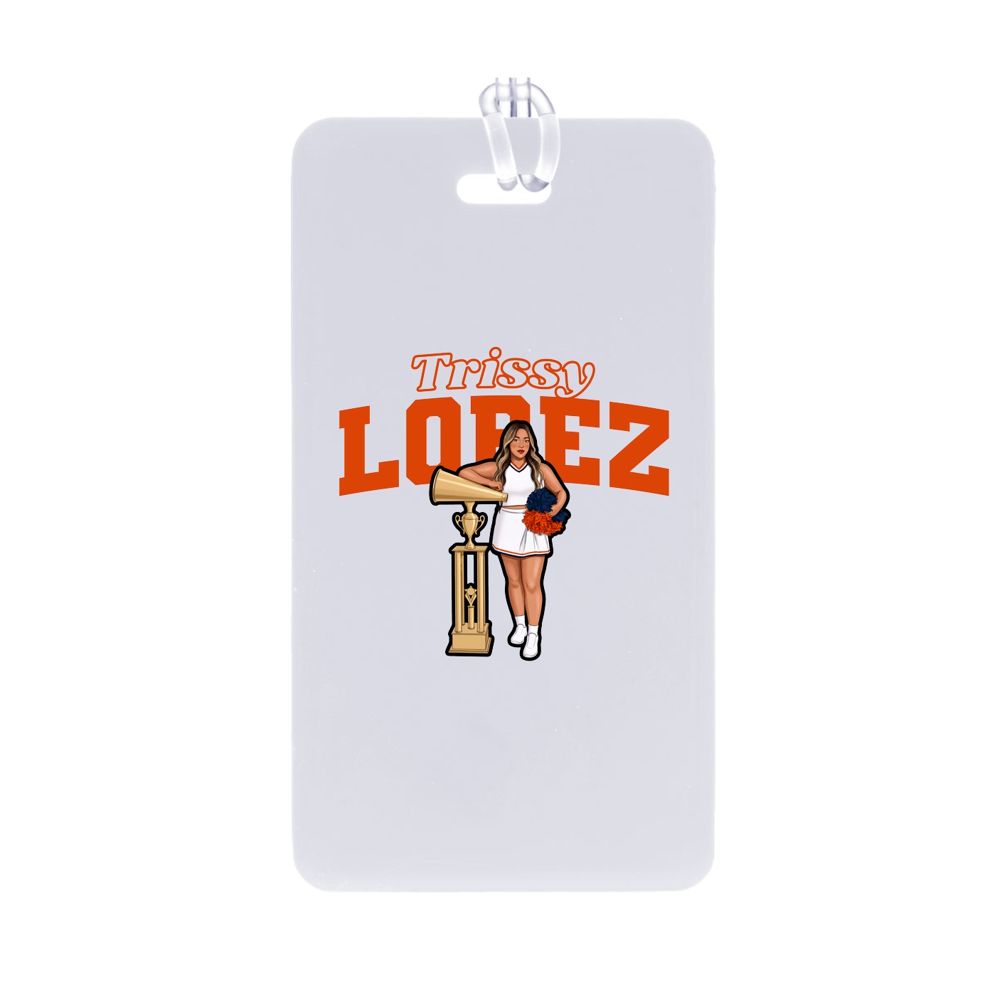 Bag Tag — Name Arch in Classic