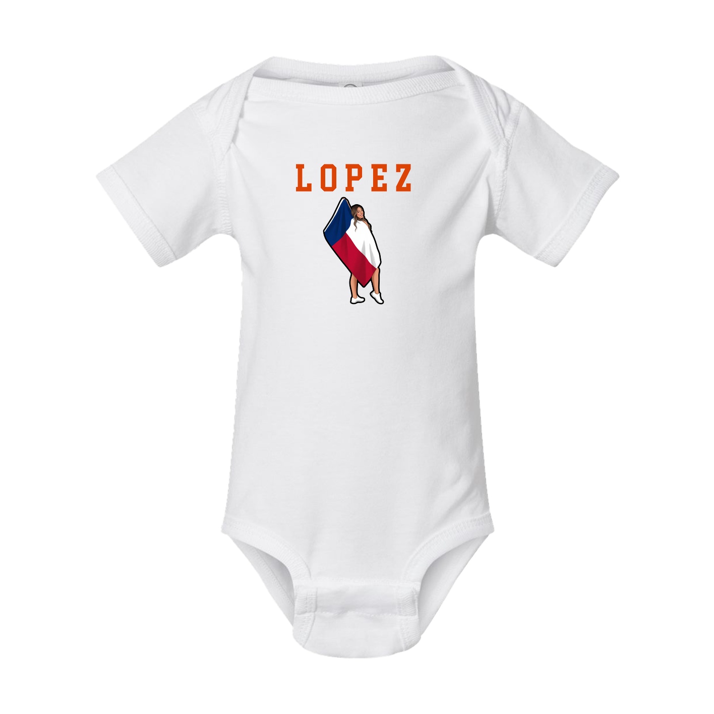 Baby Onesie — Shirsey in White