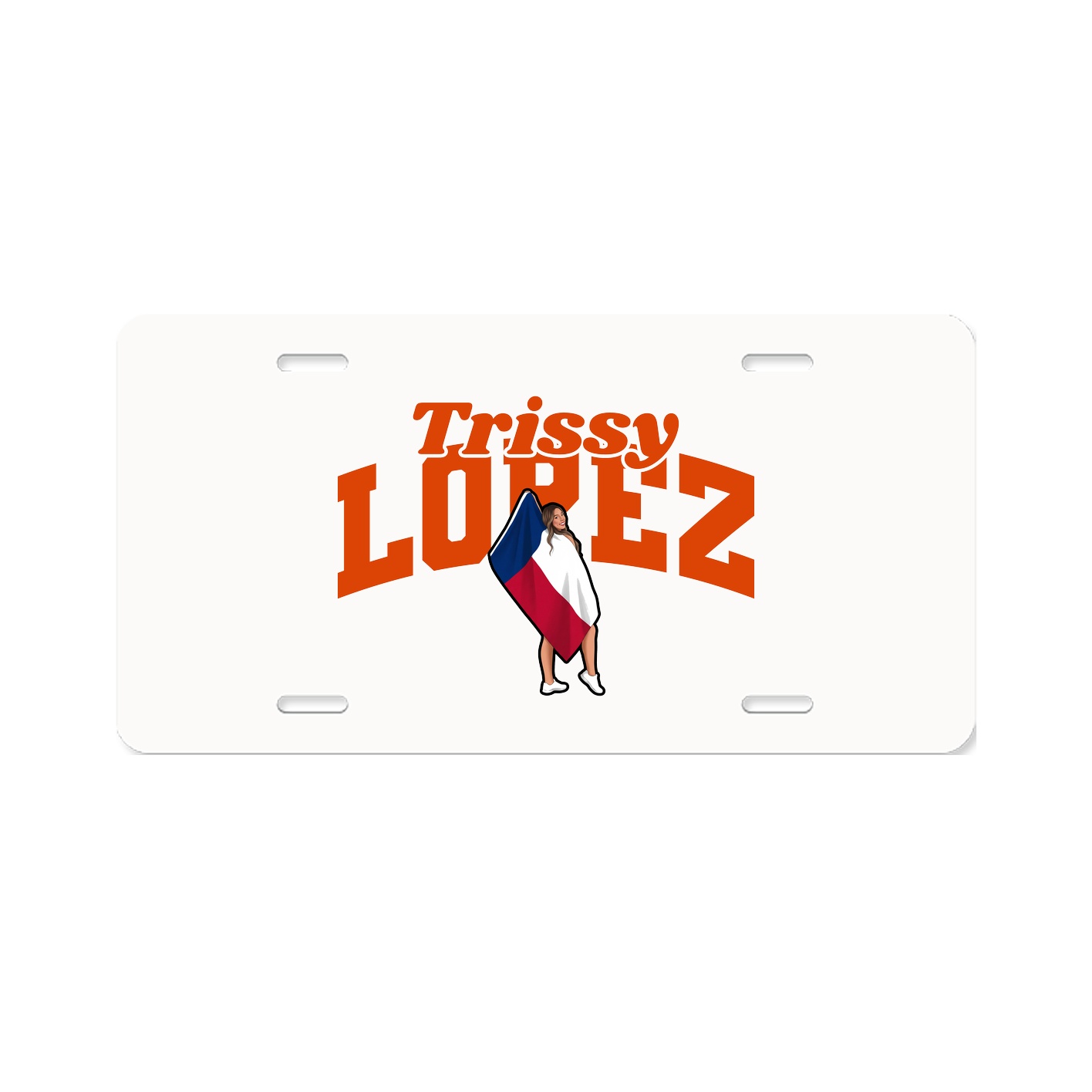 License Plate — Signature Arch in Classic