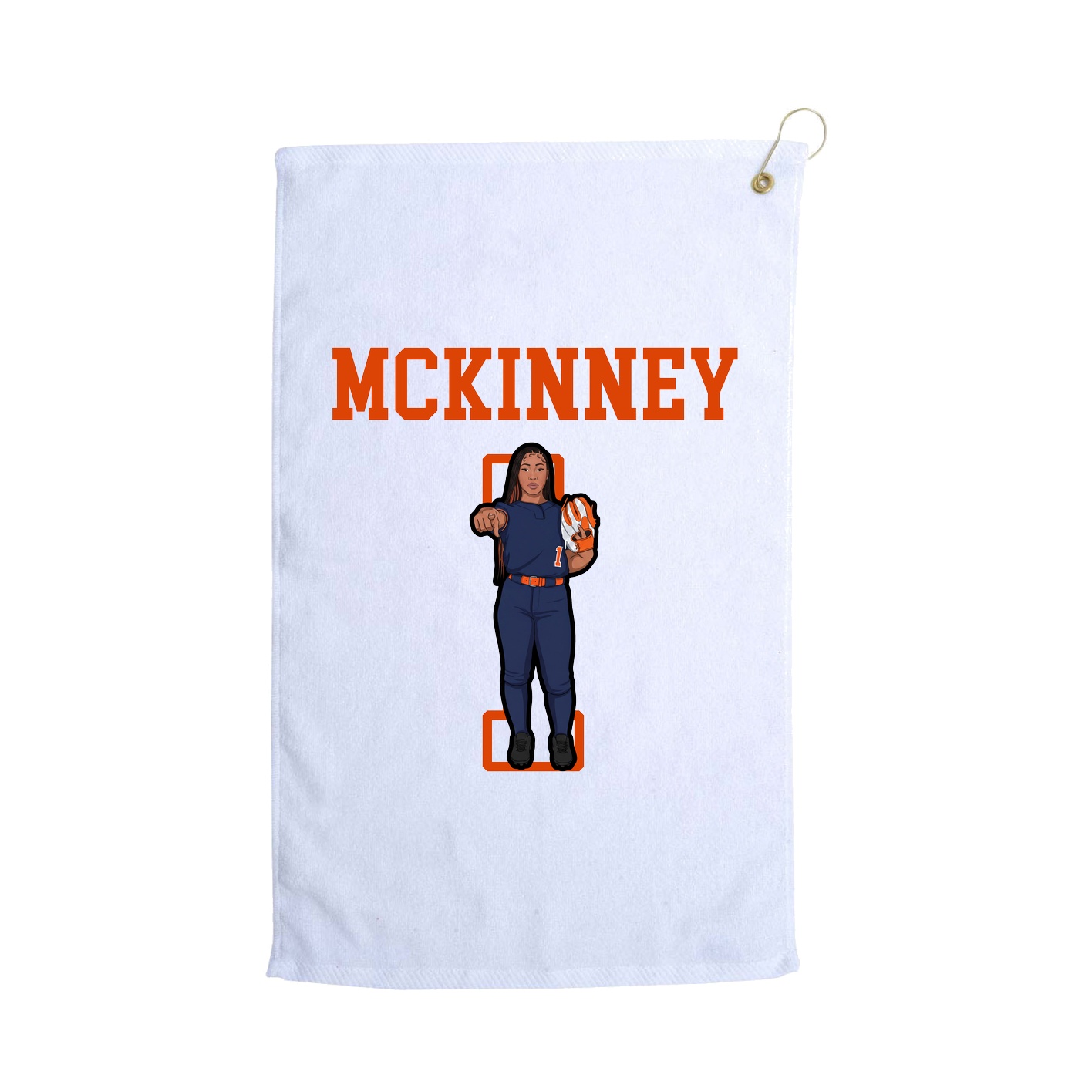 Golf Towel — Shirsey in White