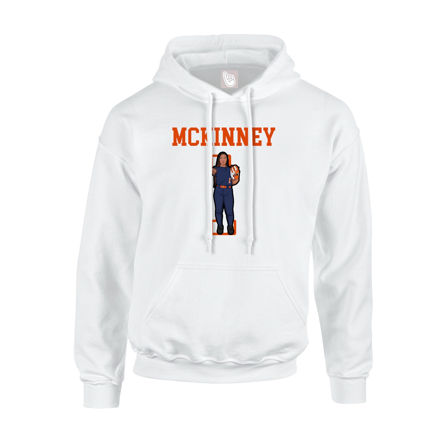 Youth Hoodie — Shirsey in White