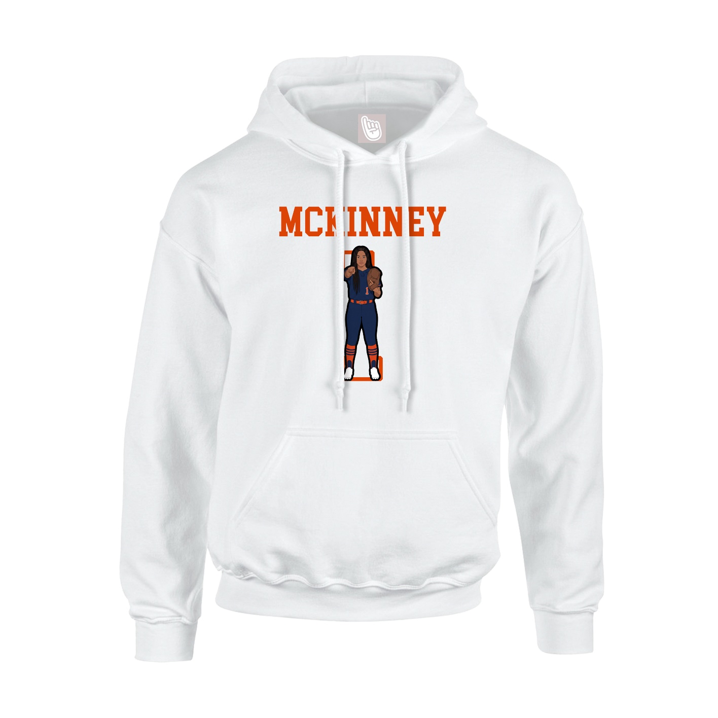 Hoodie — Shirsey in White
