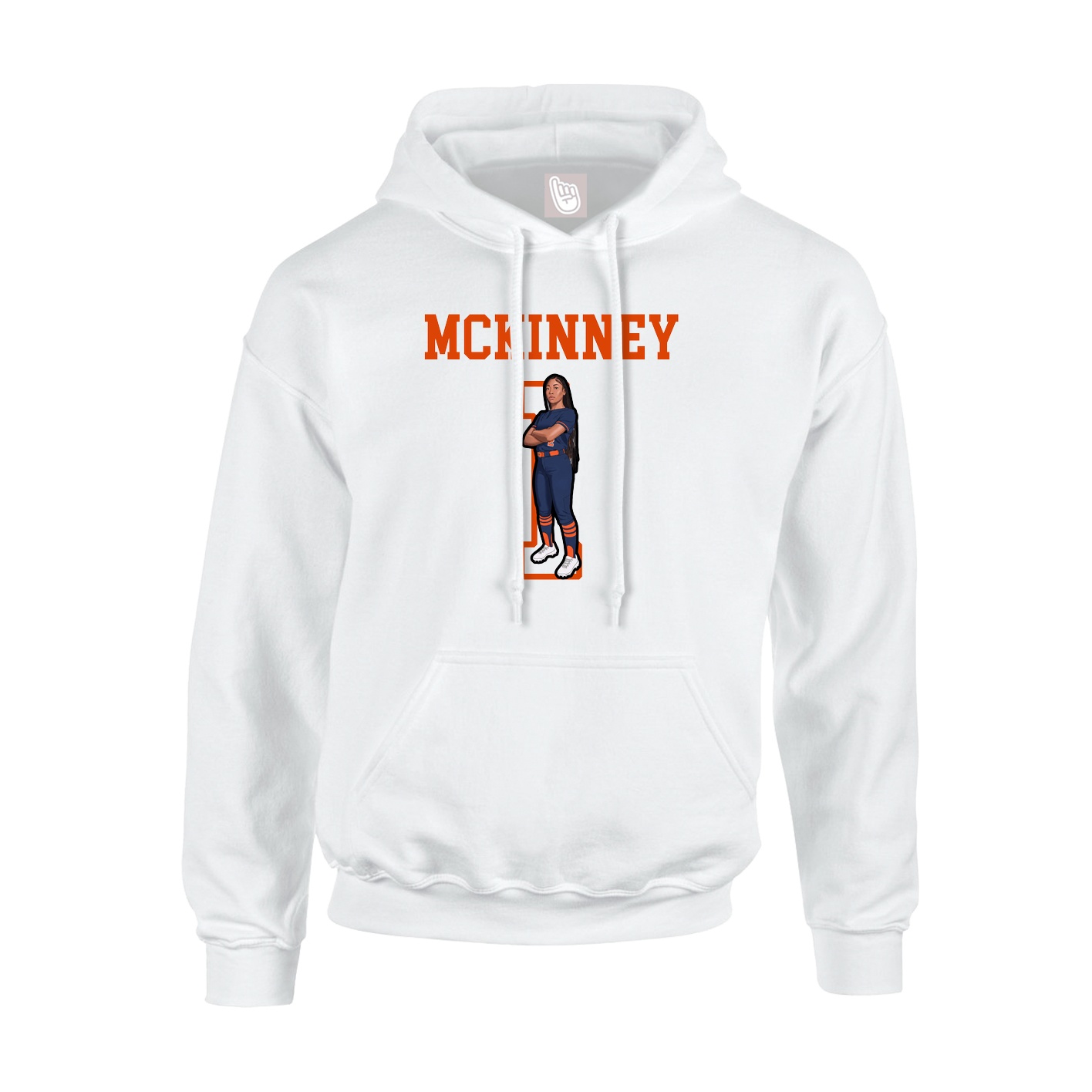 Hoodie — Shirsey in White