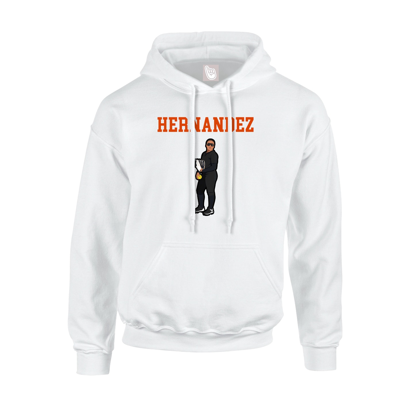 Hoodie — Shirsey in White