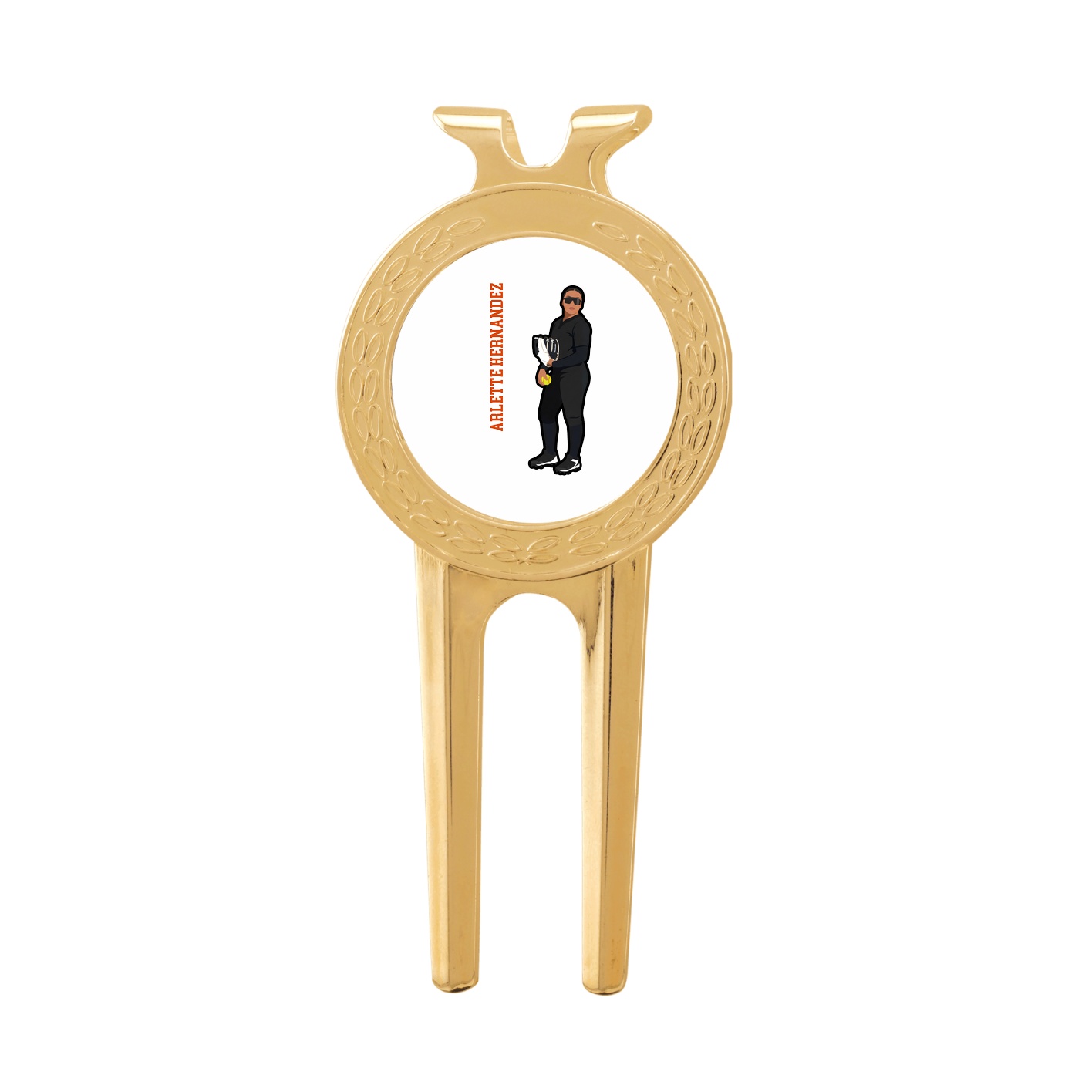 Divot Tool with Ball Marker — Name Vertical in Classic