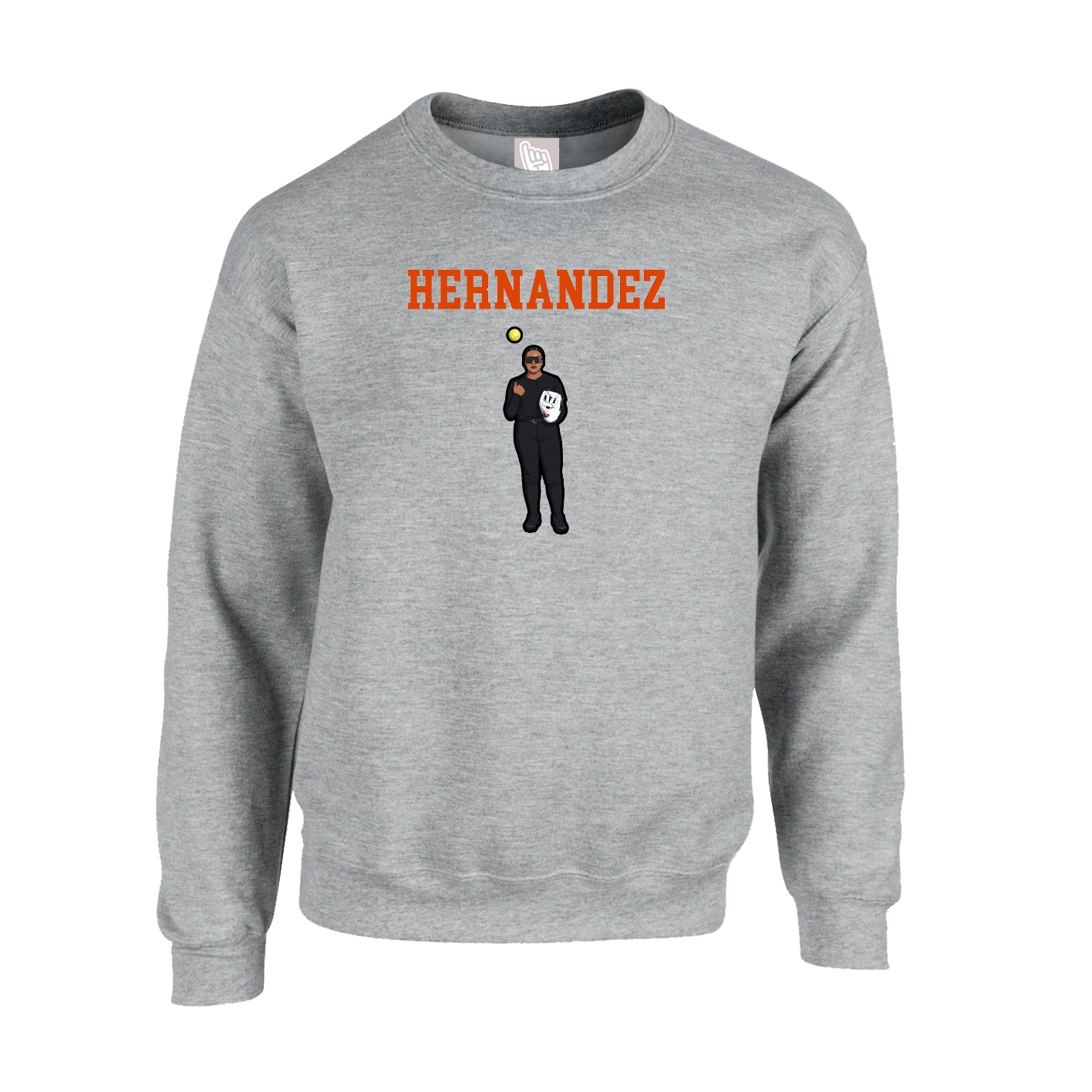 Fleece Crew — Shirsey in Grey