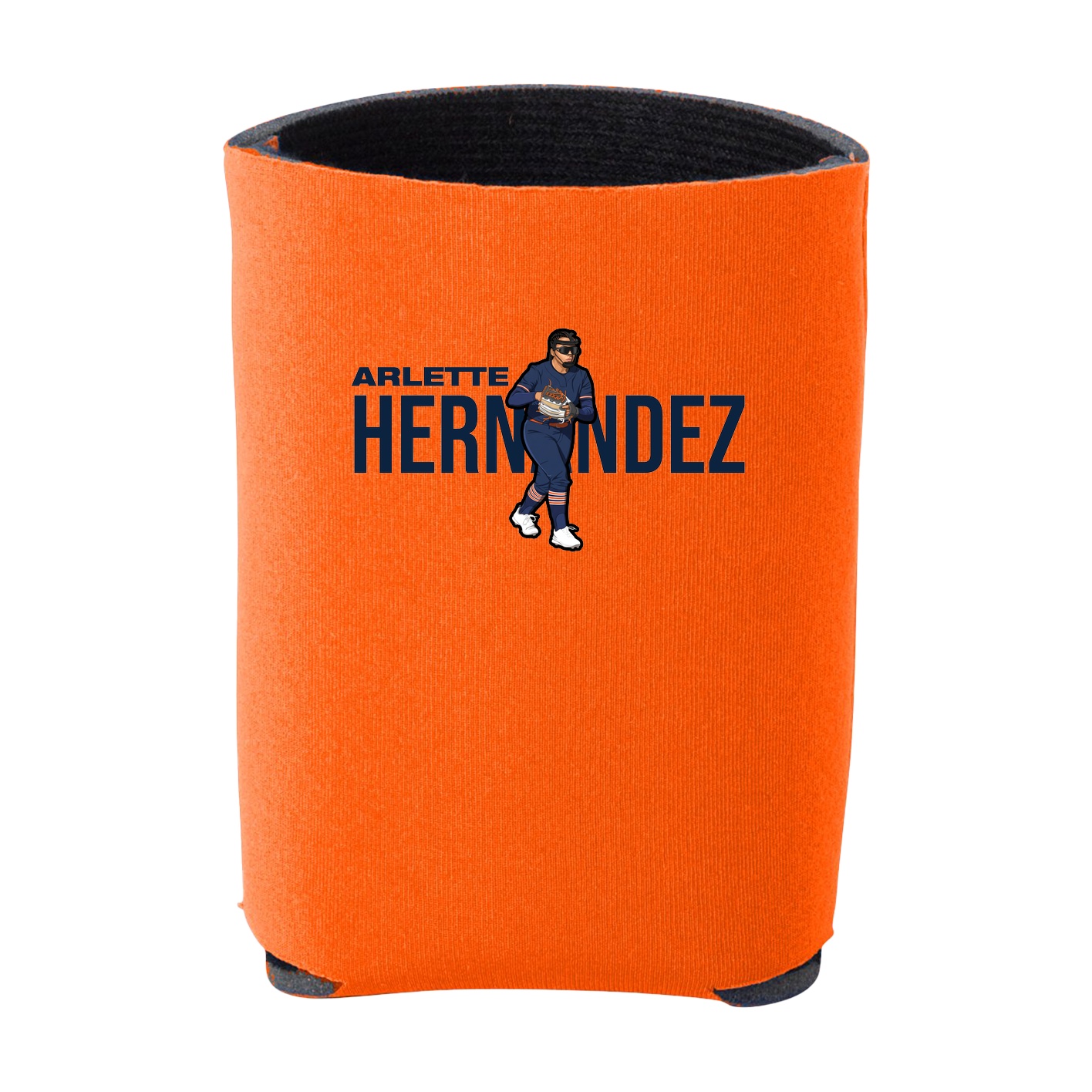 Can Holder — Player Name in Orange