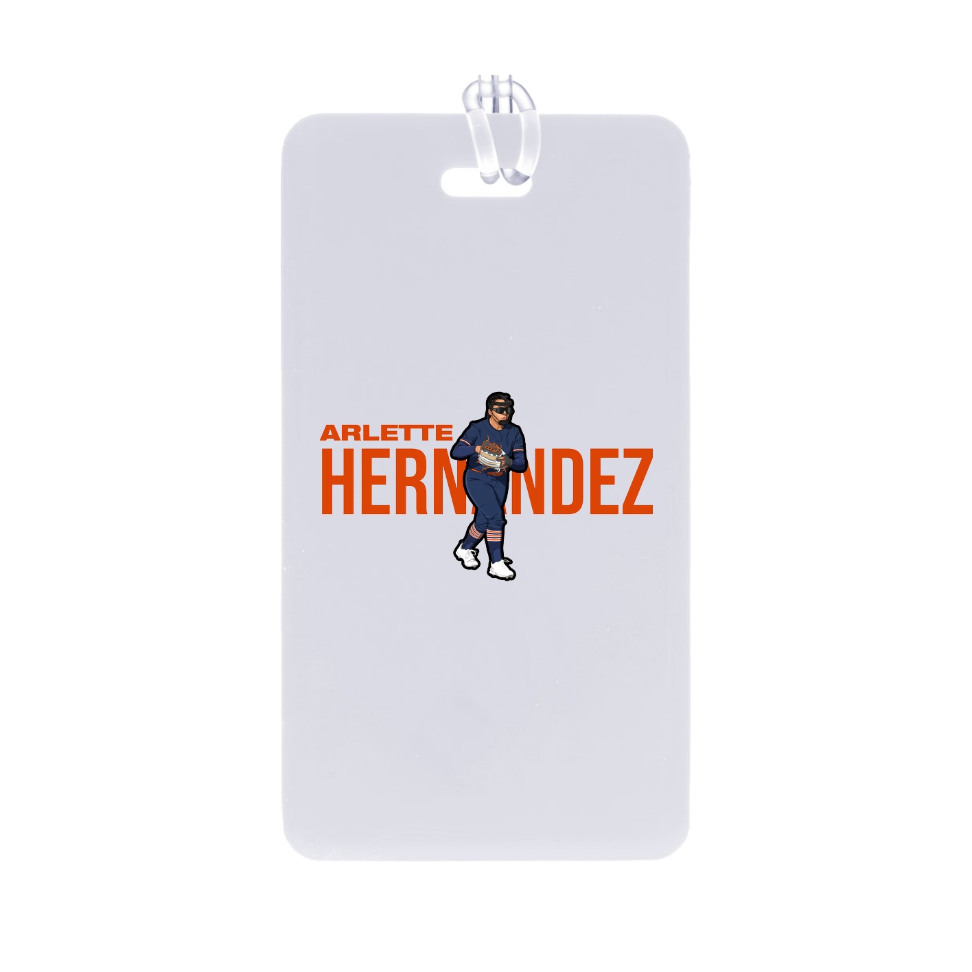 Bag Tag — Player Name in Classic