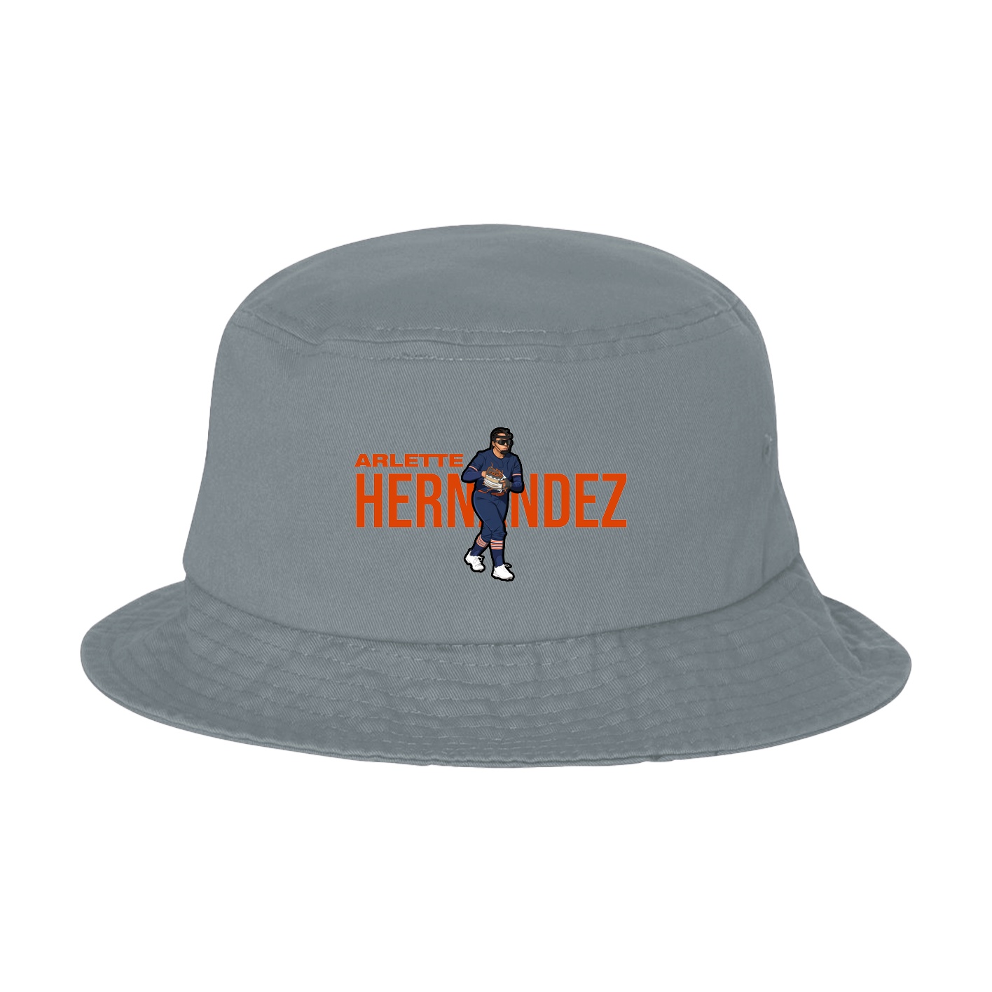 Bucket Cap — Player Name in Grey