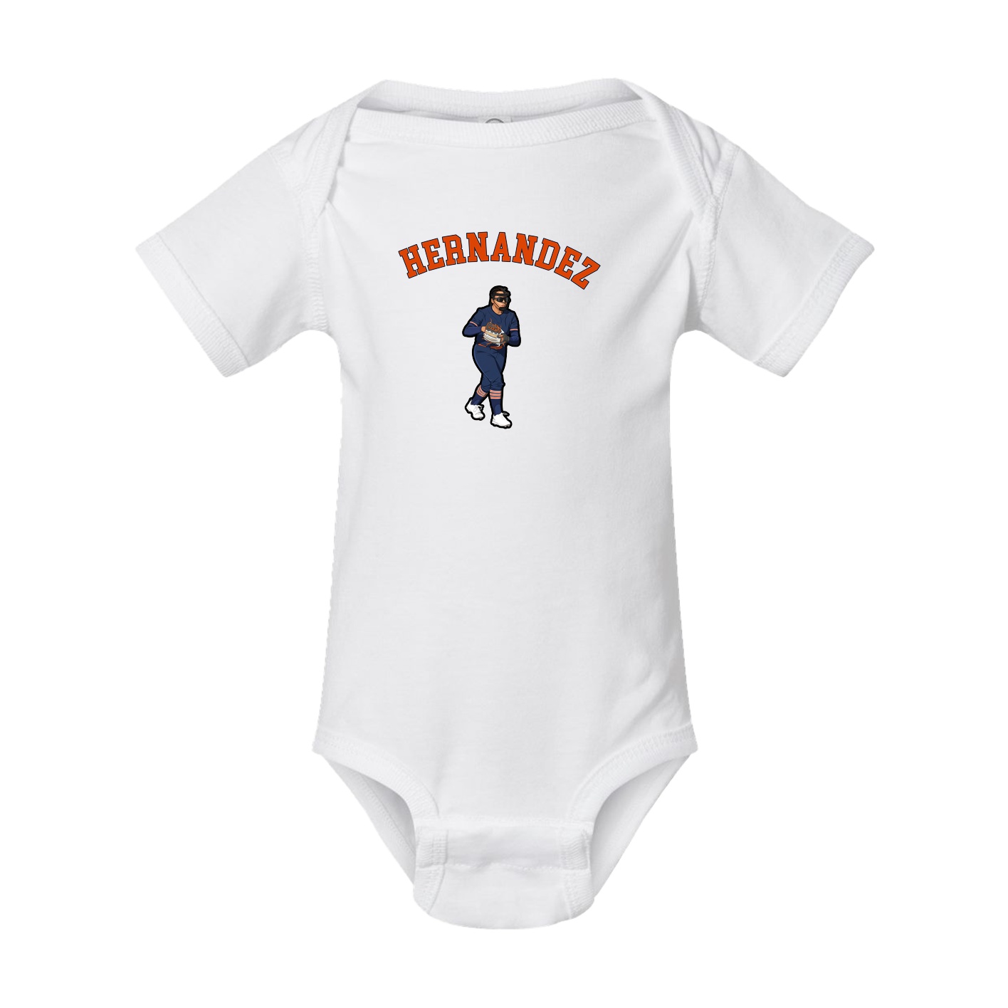 Baby Onesie — Shirsey Arch in White