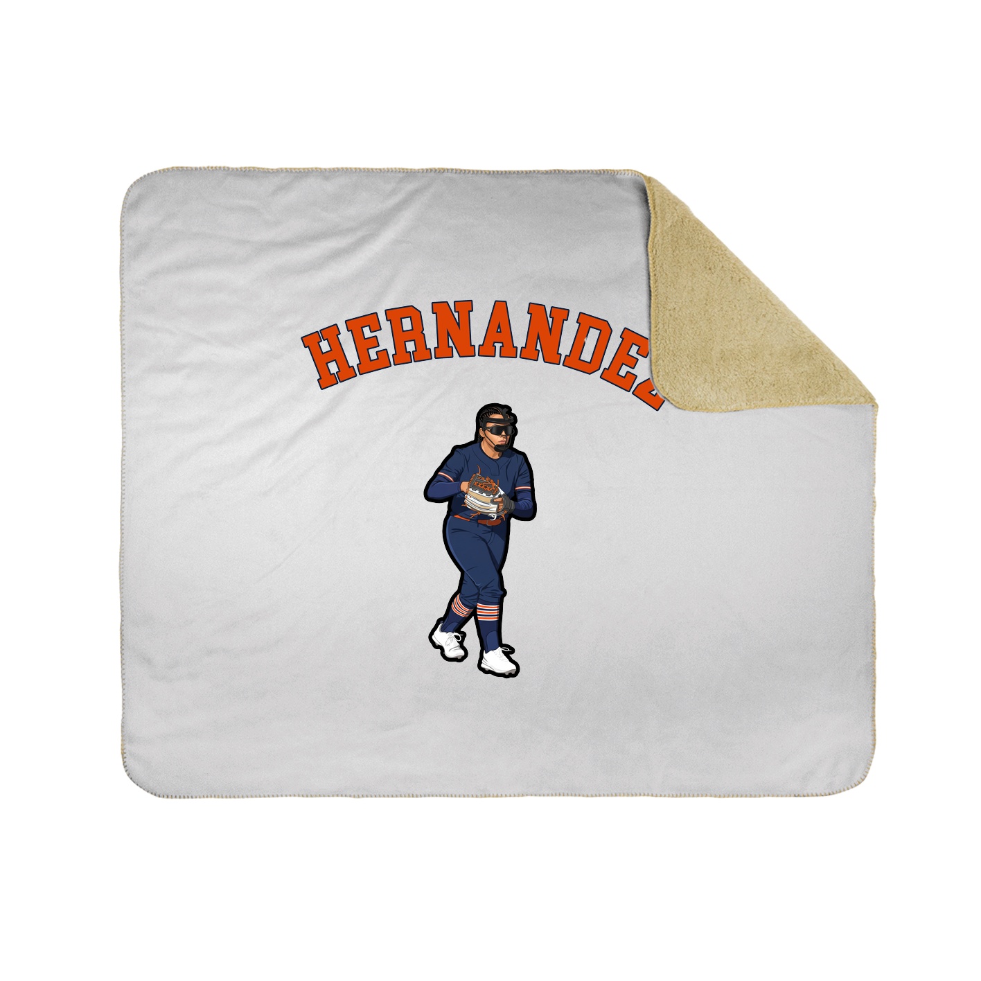 Throw Blanket — Shirsey Arch in White