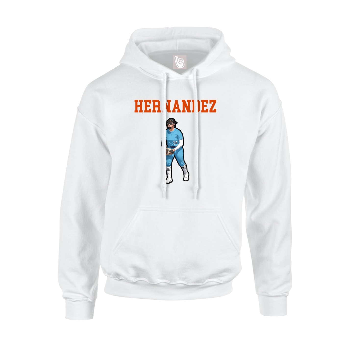 Youth Hoodie — Shirsey in White