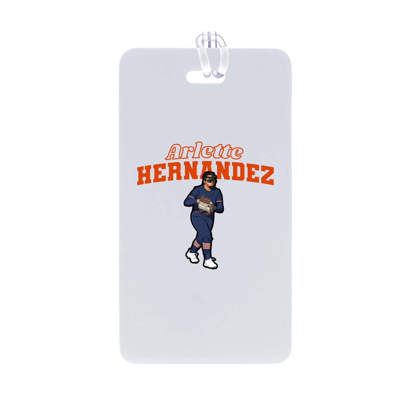 Bag Tag — Name Arch in Classic