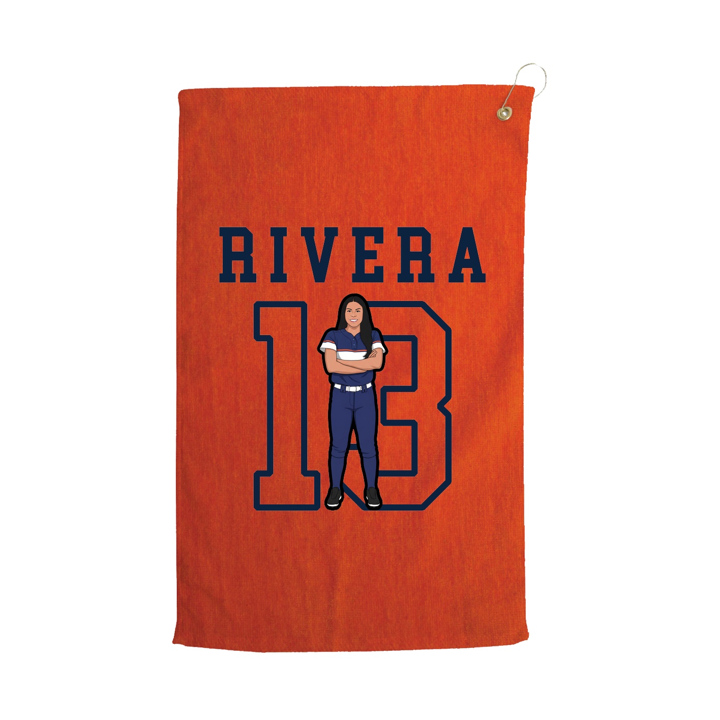 Golf Towel — Shirsey in Orange