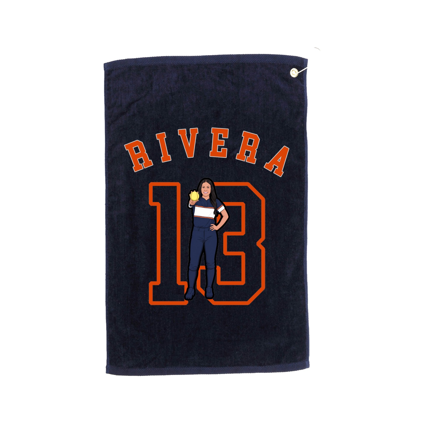 Golf Towel — Shirsey Arch in Navy