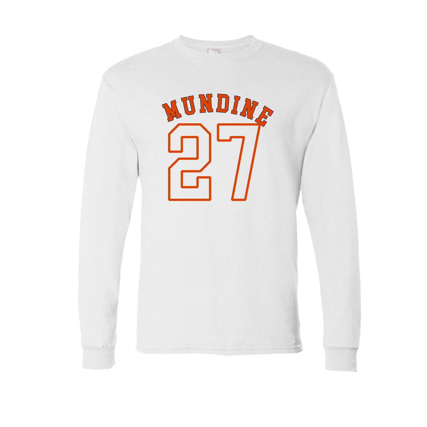 Long Sleeve Tee — Shirsey Arch in White