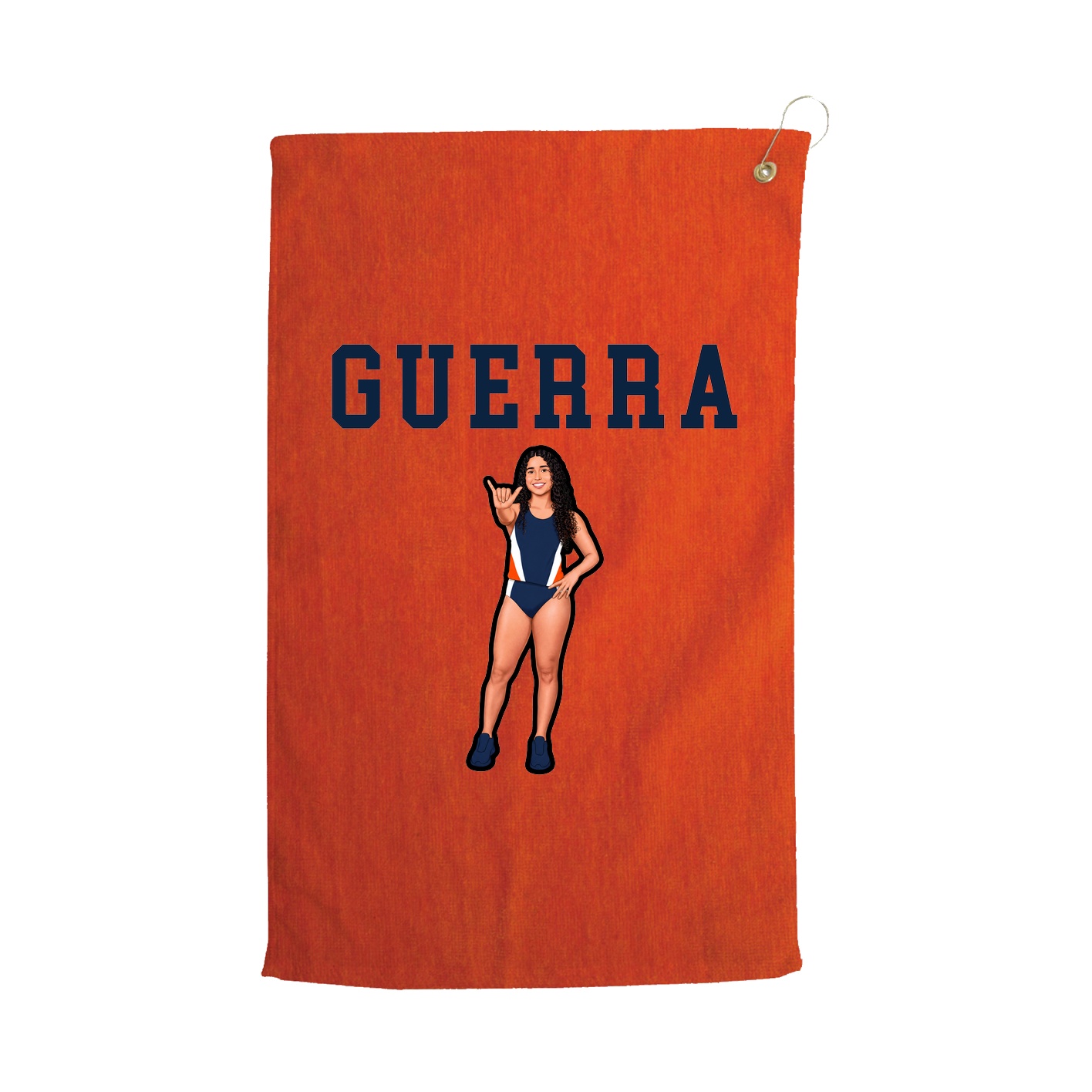 Golf Towel — Shirsey in Orange