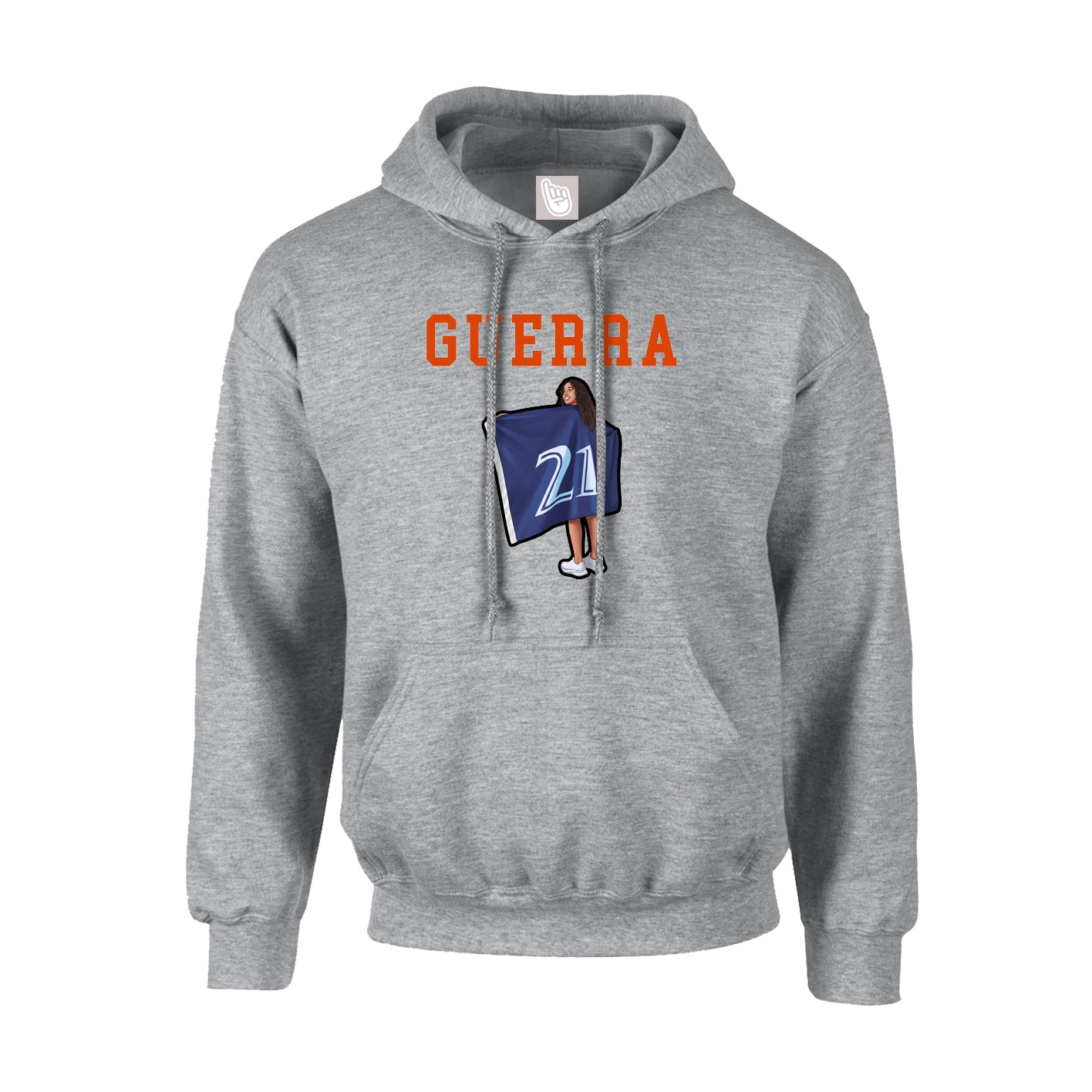 Hoodie — Shirsey in Grey