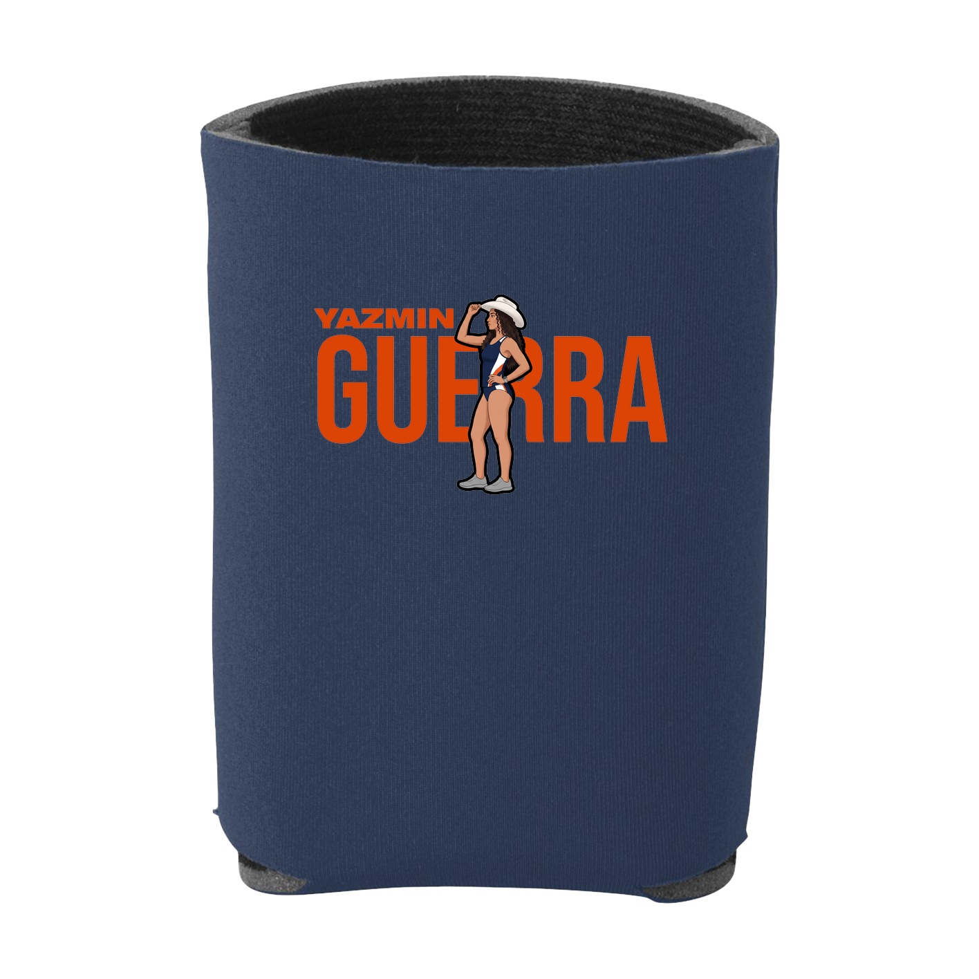 Can Holder — Player Name in Navy