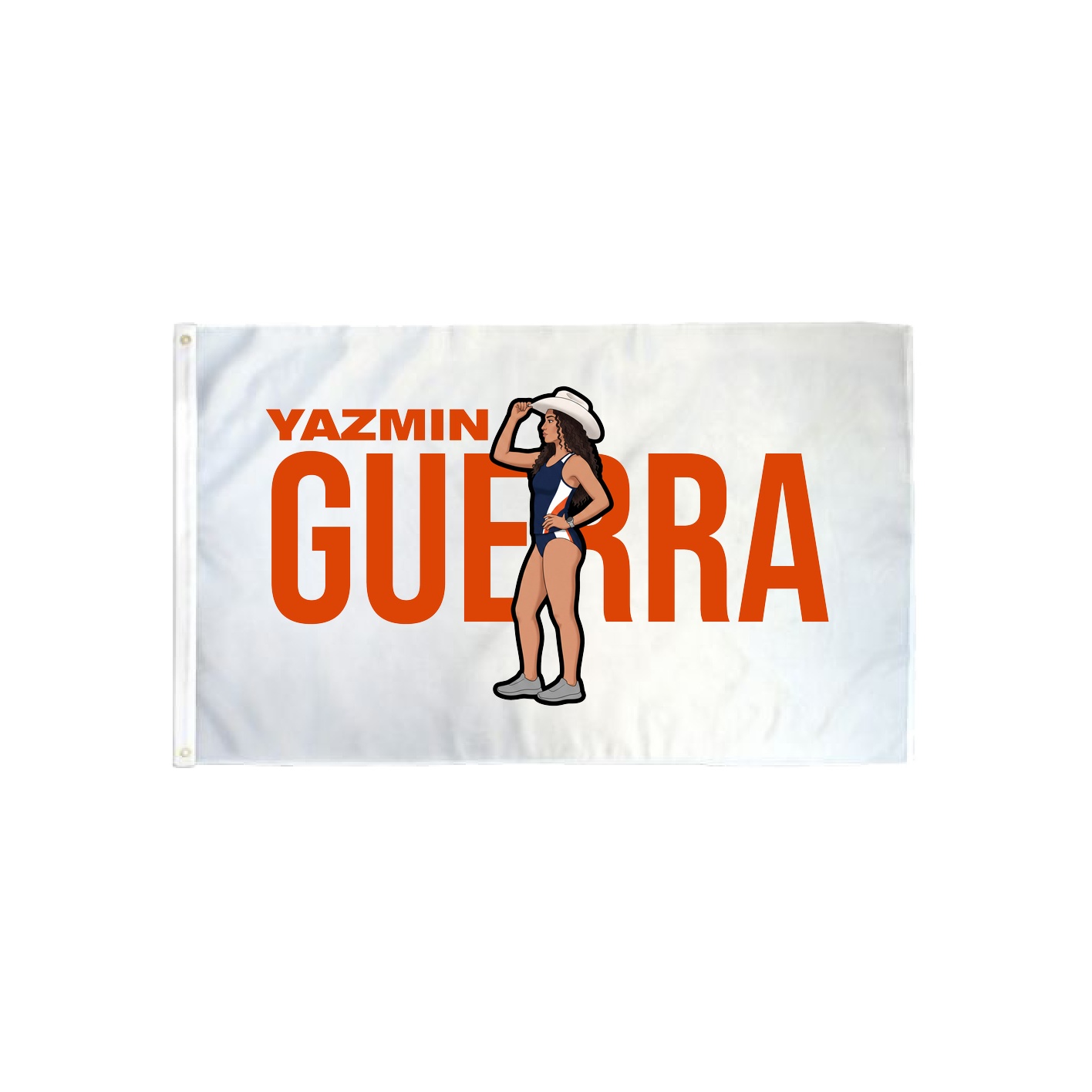 3x5 Flag — Player Name in Classic