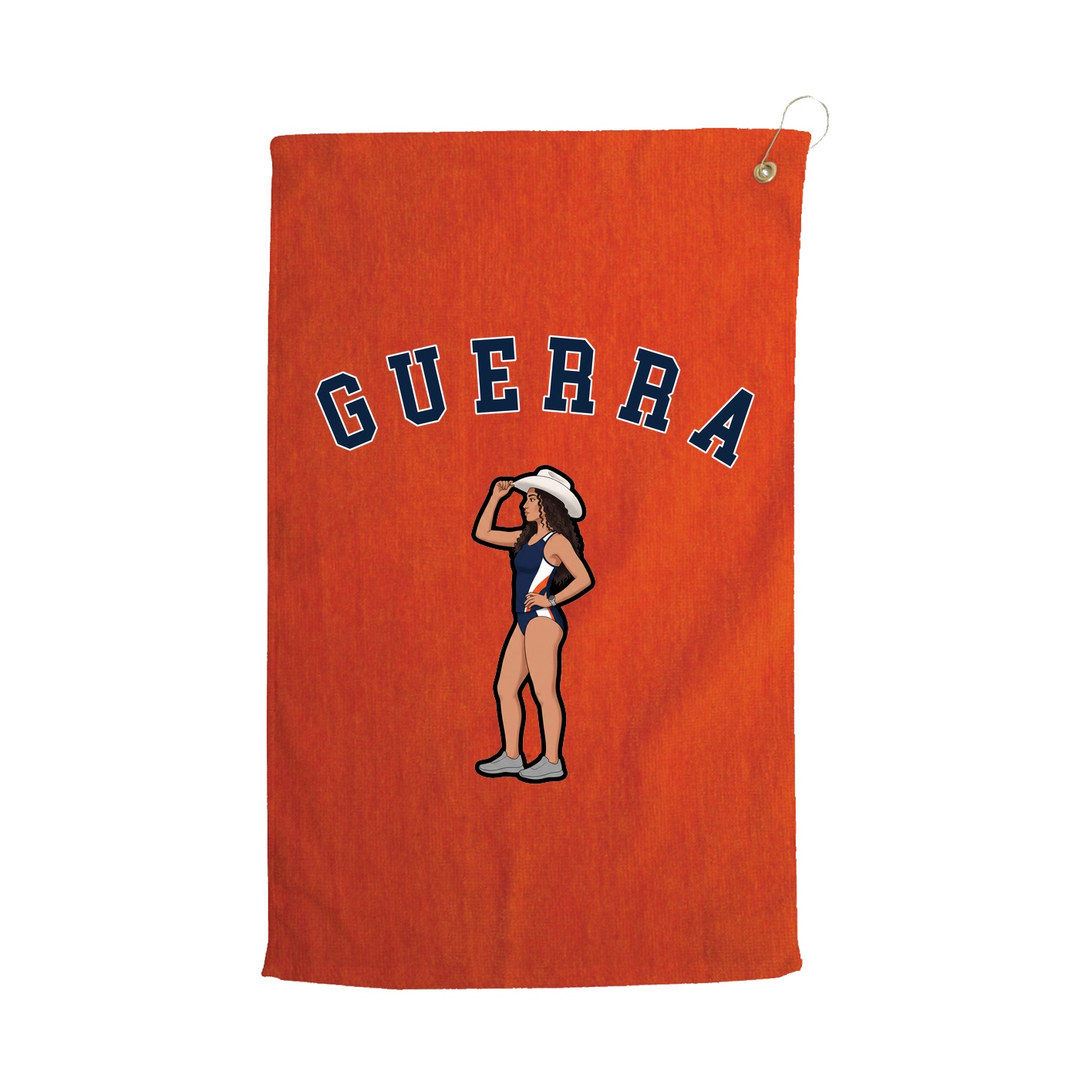 Golf Towel — Shirsey Arch in Orange