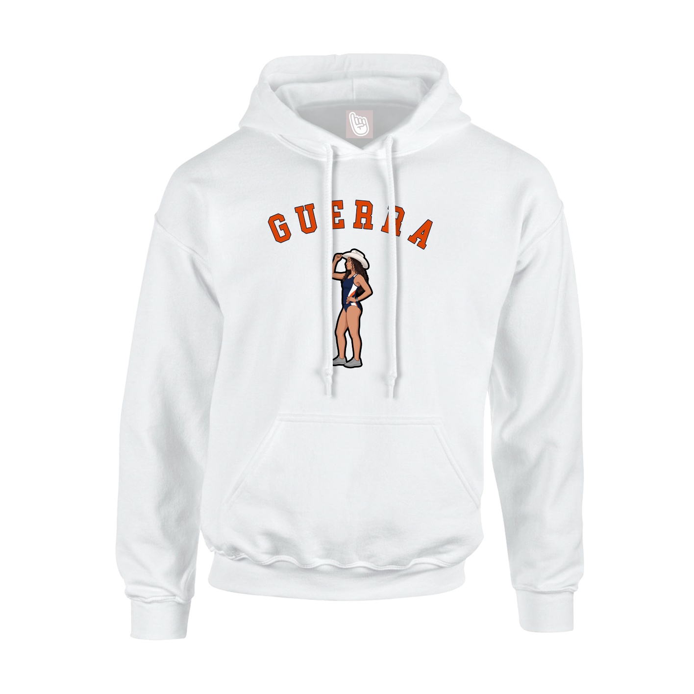 Hoodie — Shirsey Arch in White