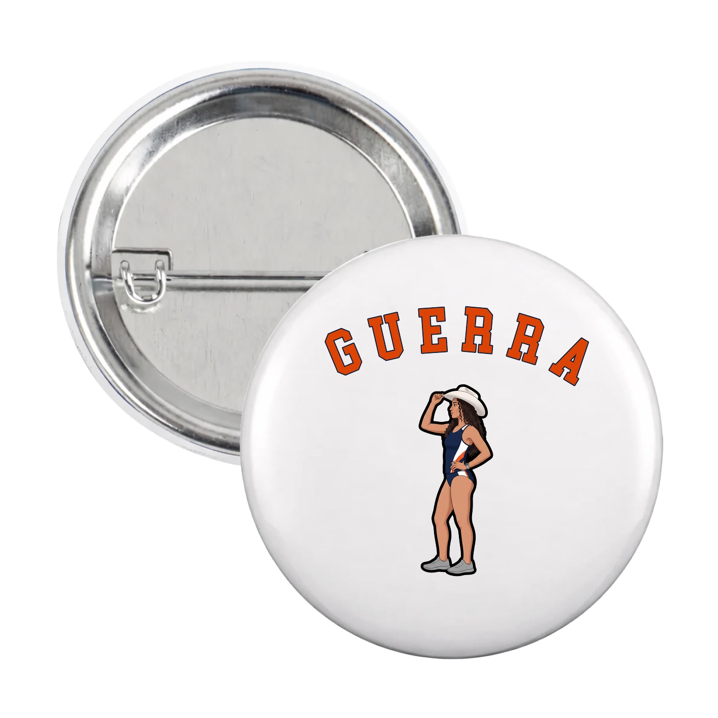 Game Day Button — Shirsey Arch in White
