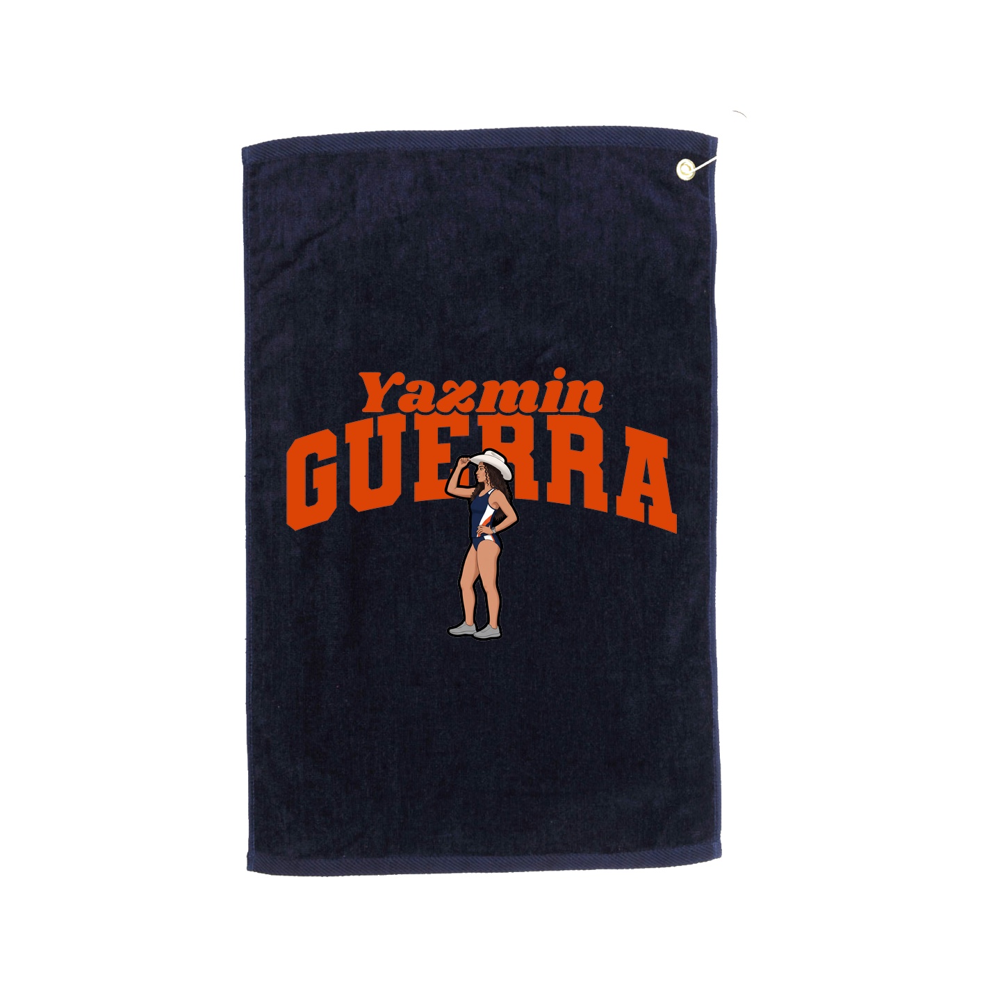 Golf Towel — Signature Arch in Navy