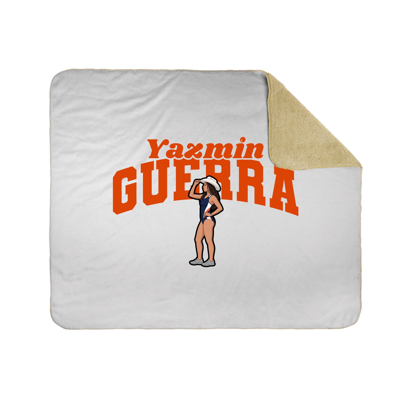 Throw Blanket — Signature Arch in White